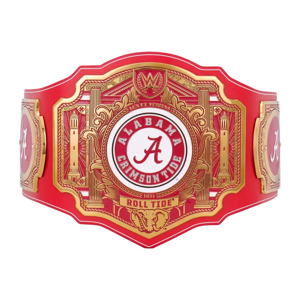 Alabama Crimson Tide WWE Legacy Title Belt
