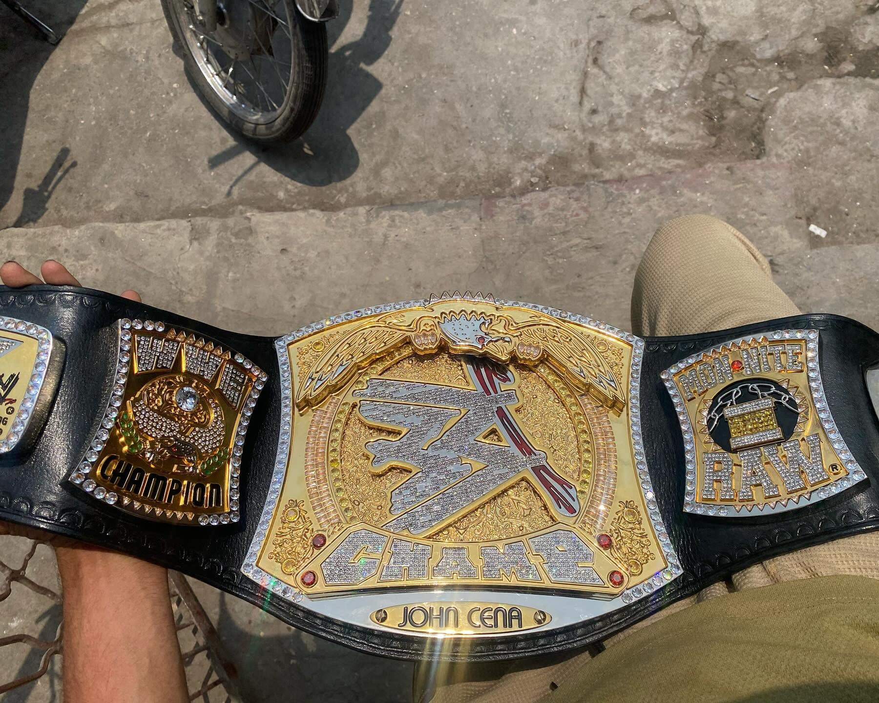 The 24K CNC Title Heavyweight Spinner Premium CNC Championship Belt Replica