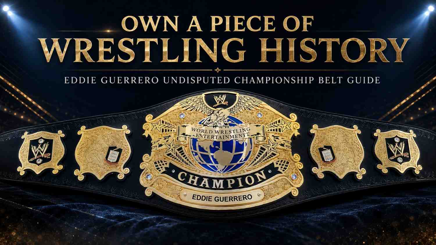 Own a Piece of Wrestling History: Eddie Guerrero Undisputed Championship Belt Guide