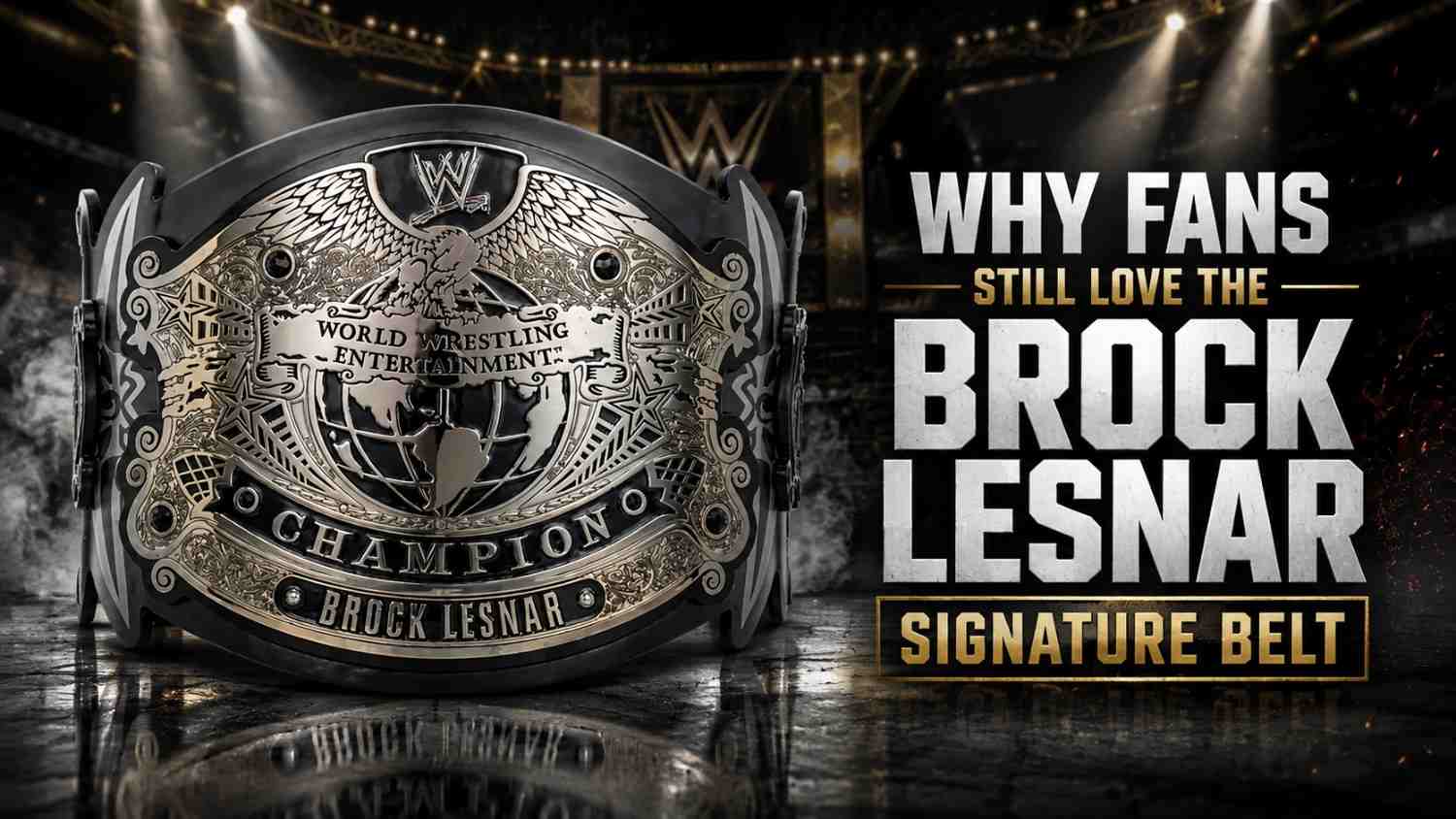 Why Fans Still Love the Brock Lesnar Signature Belt