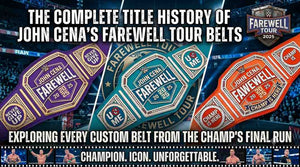 John Cena's Farewell Tour Belts: A Complete Title History