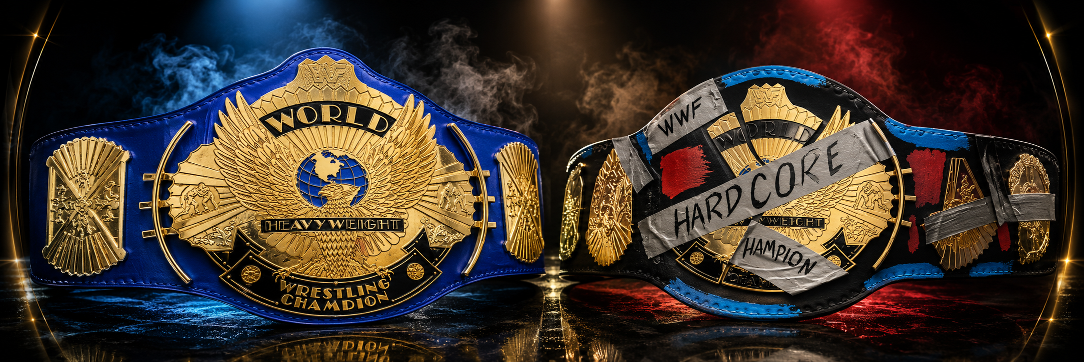 WWF Replica Belts | Classic WWF Title Belts for Fans
