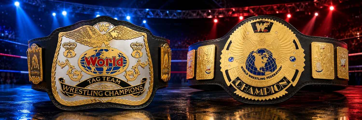WWF Replica Belts - Wrestling Championship Belts