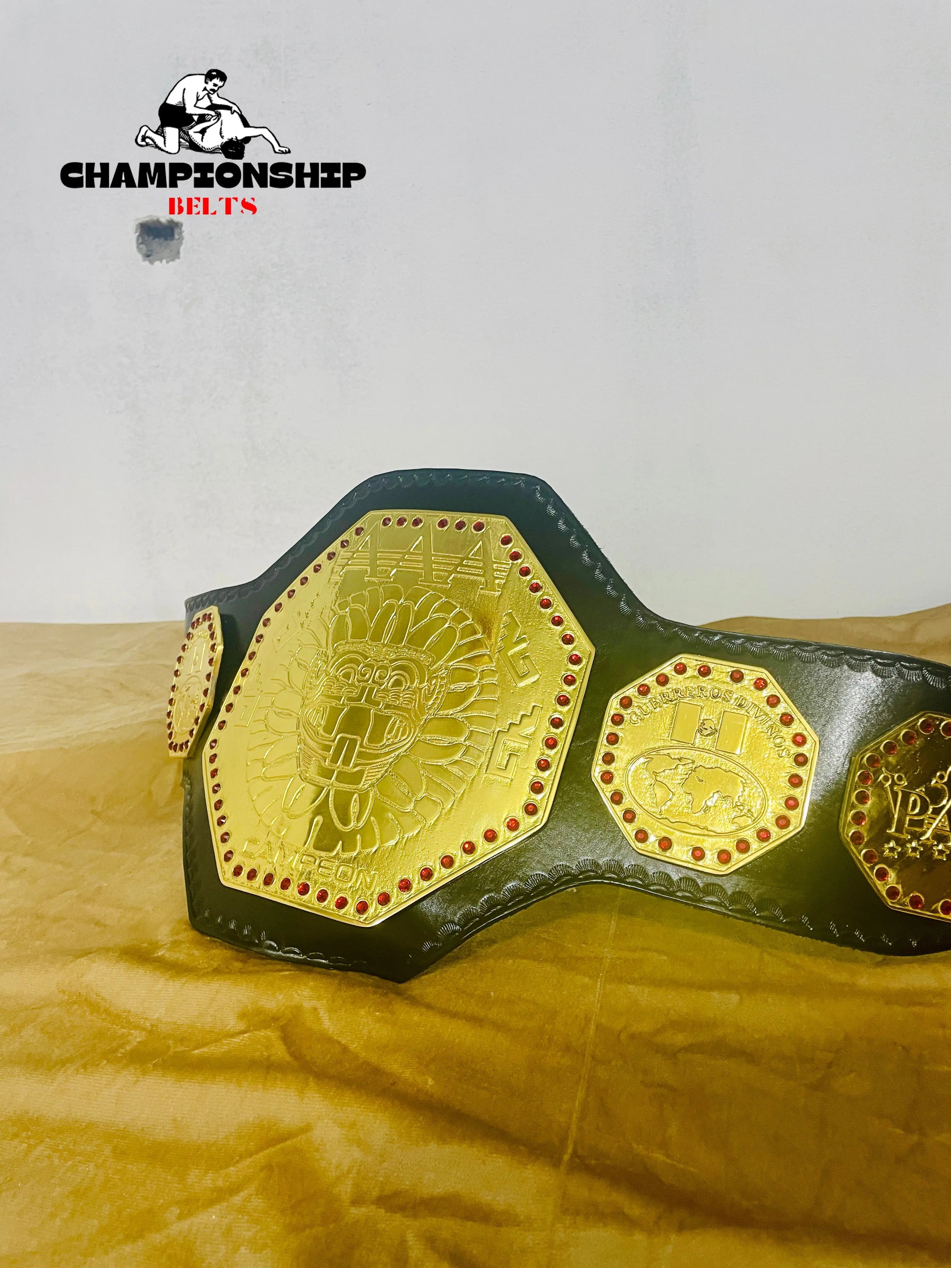 AAA Mega Championship Mexico Wrestling Championship Replica title Belt