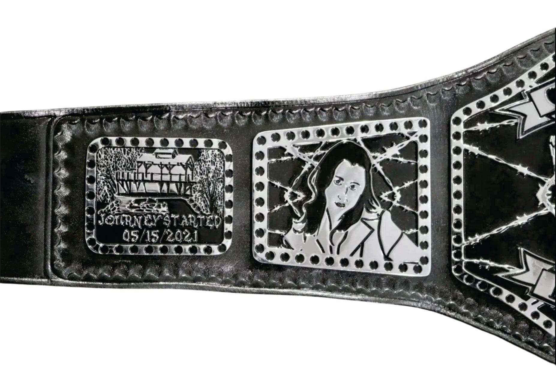 Breese 4-Life Noelle & Jason Custom Championship Belt