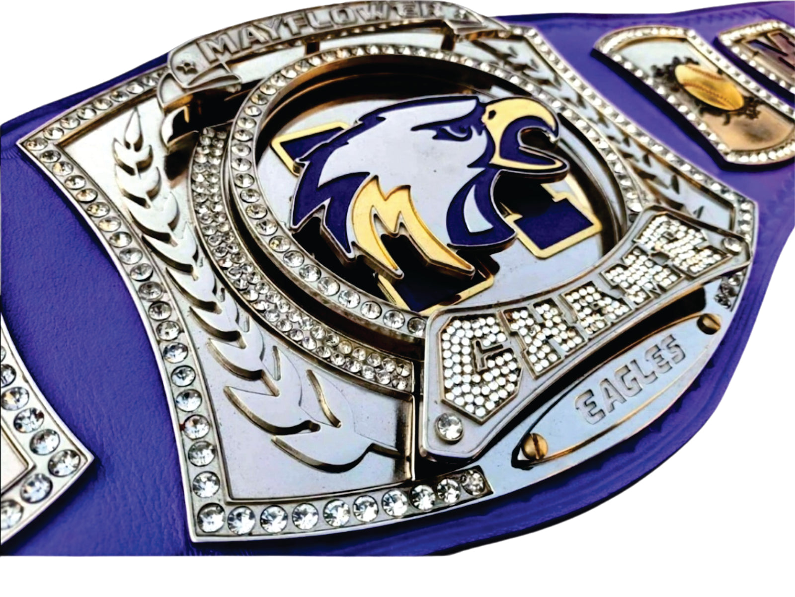 MAYFLOWER EAGLES CHAMPIONS CHAMPIONSHIP BELT