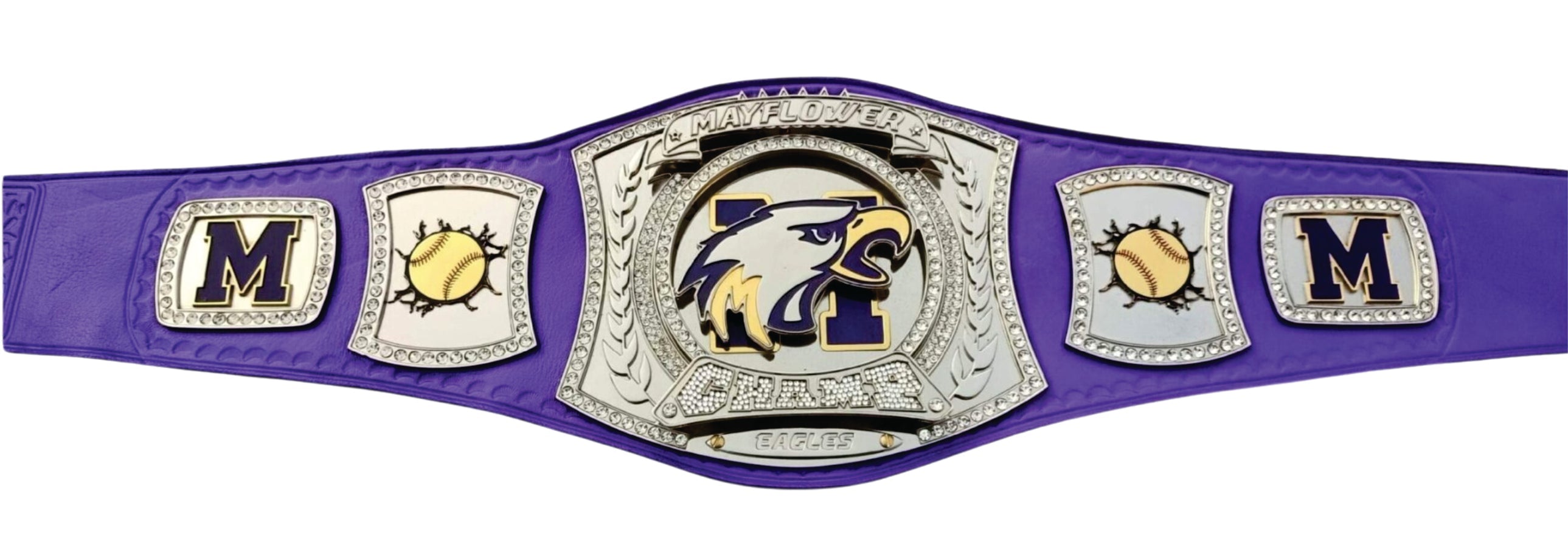 MAYFLOWER EAGLES CHAMPIONS CHAMPIONSHIP BELT