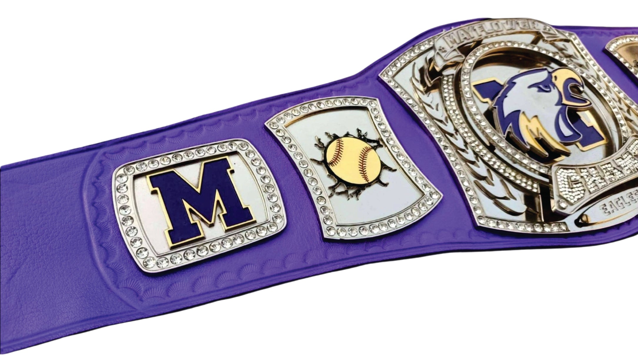 MAYFLOWER EAGLES CHAMPIONS CHAMPIONSHIP BELT