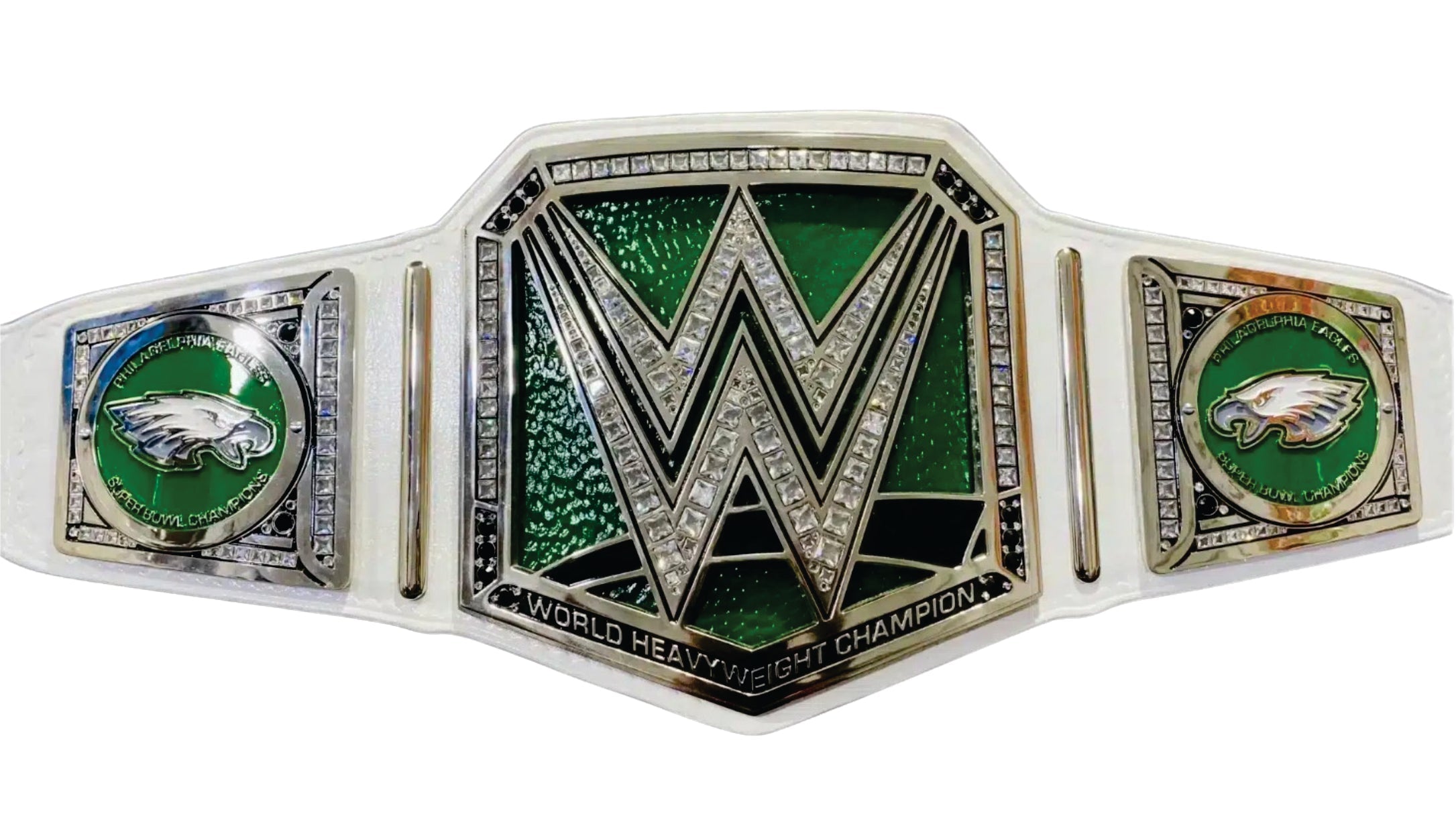 Philadelphia Eagles Custom Wrestling Championship Belt