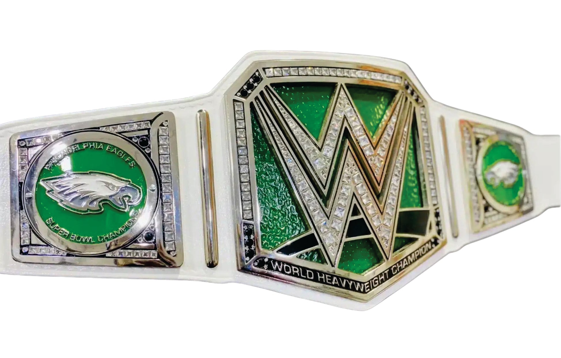 Philadelphia Eagles Custom Wrestling Championship Belt