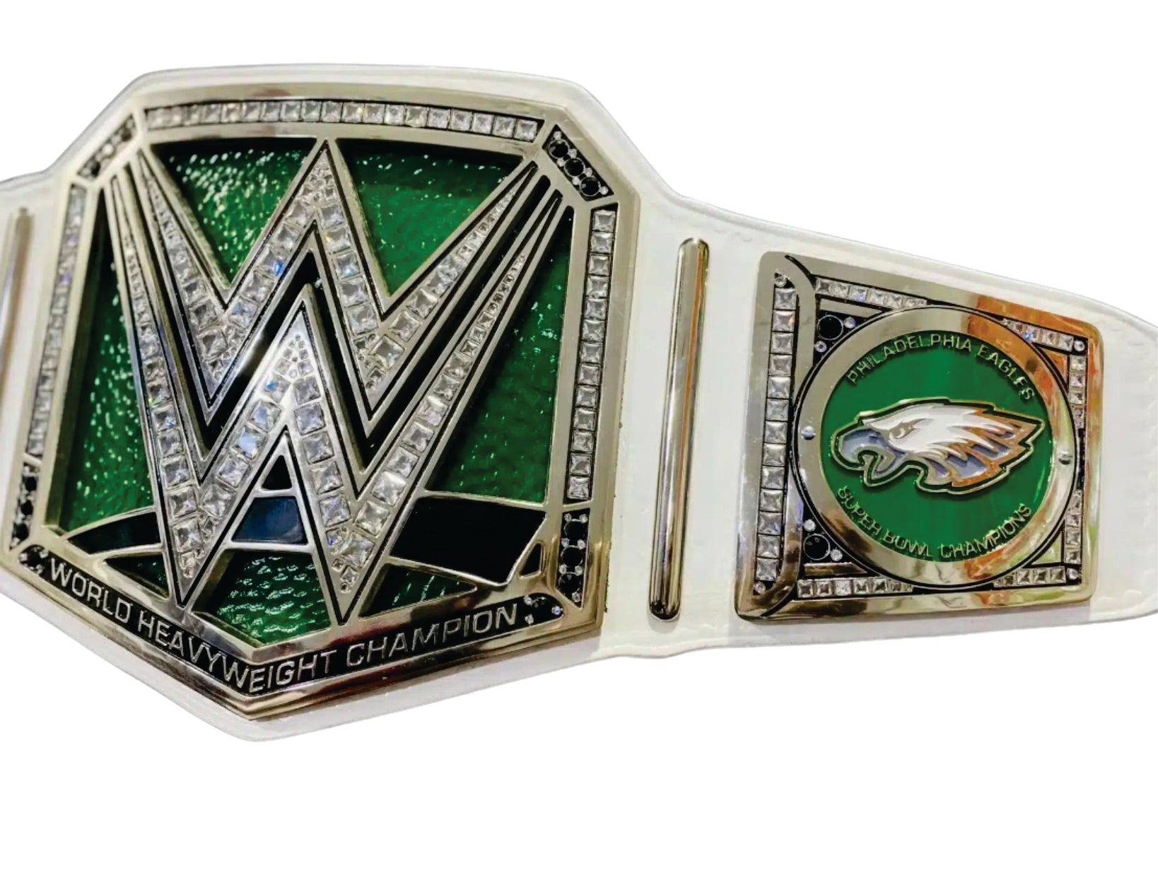 Philadelphia Eagles Custom Wrestling Championship Belt