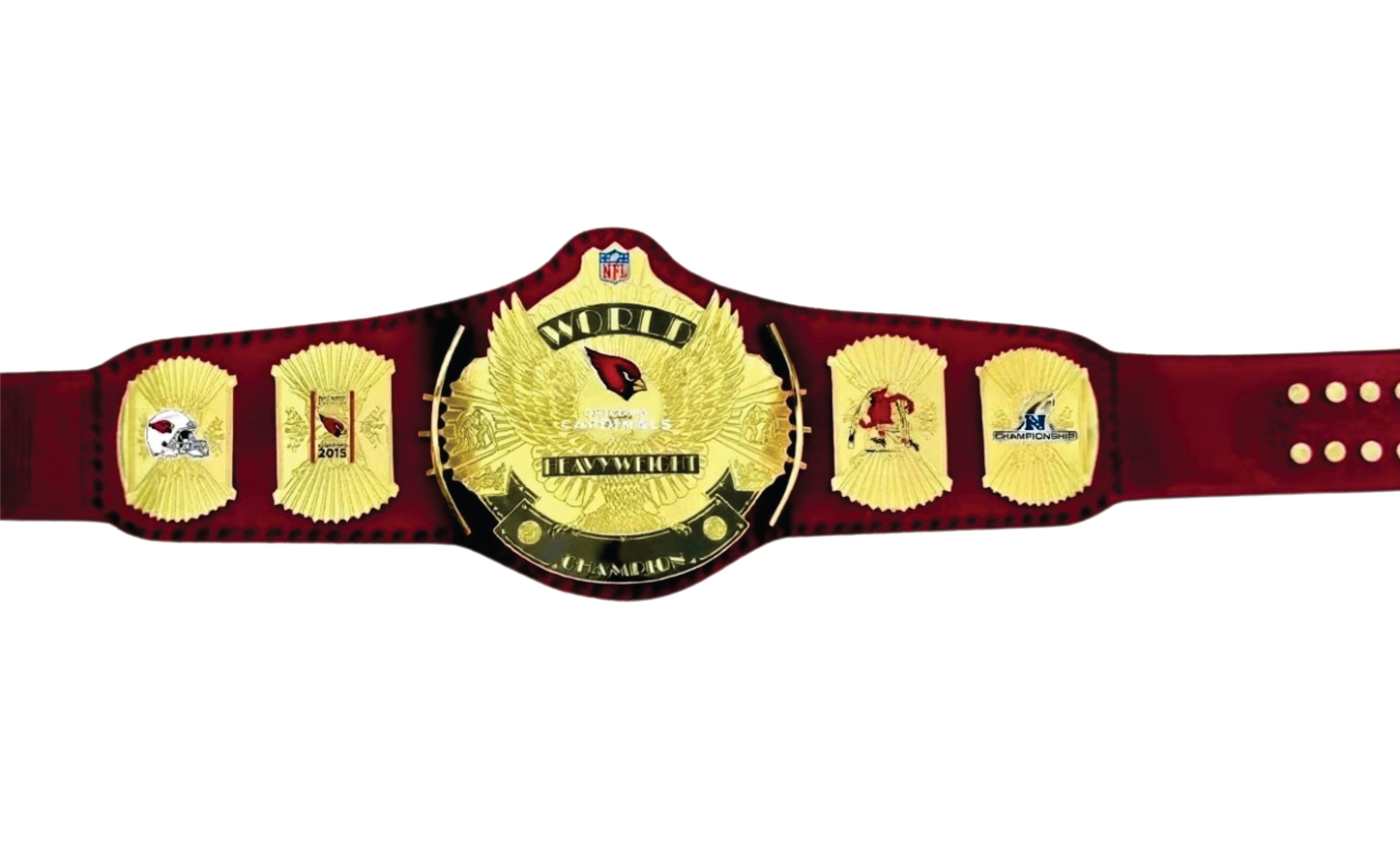 Tampa Bay Buccaneers Championship Belt Red Strap