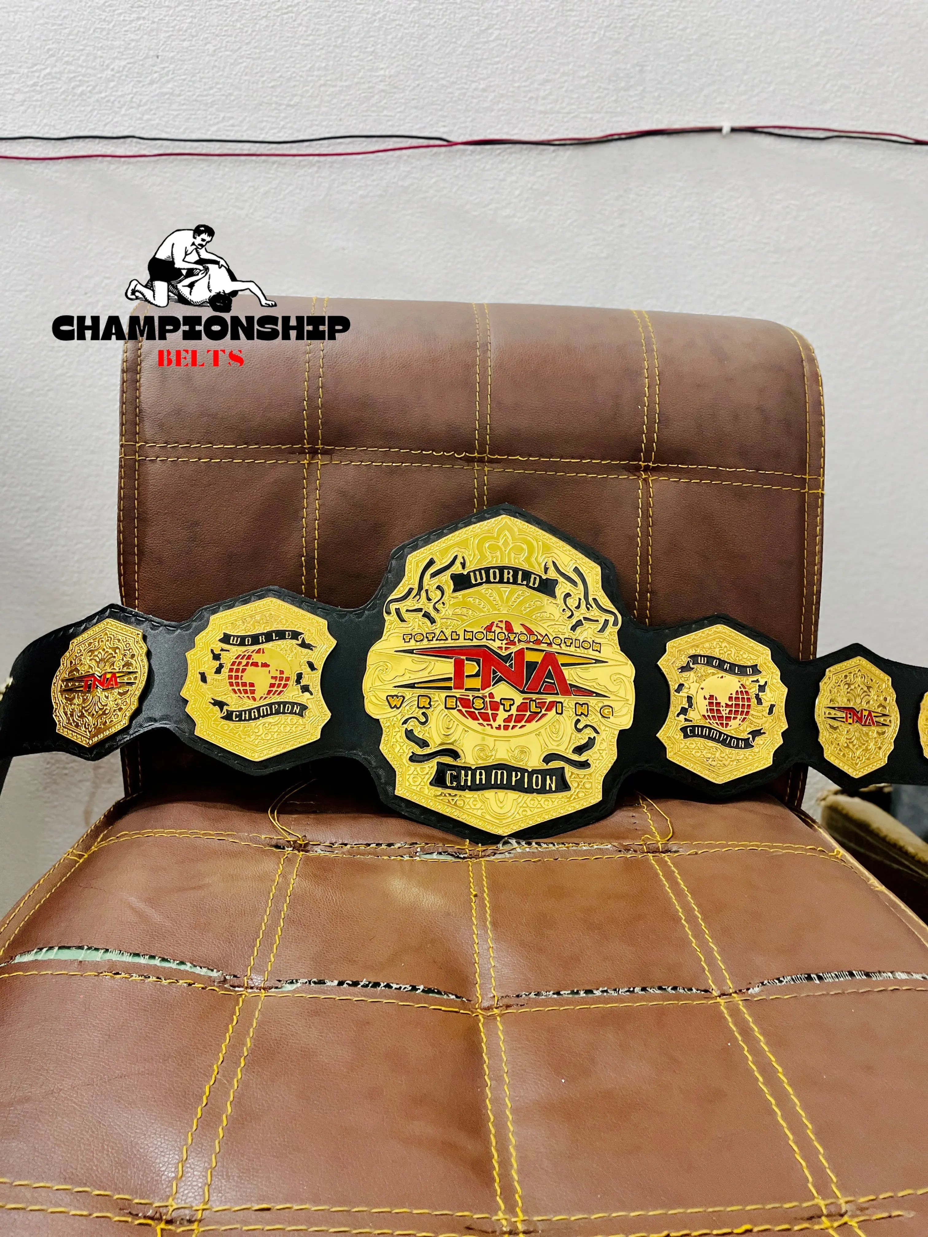 TNA World Championship Belt – Authentic Replica