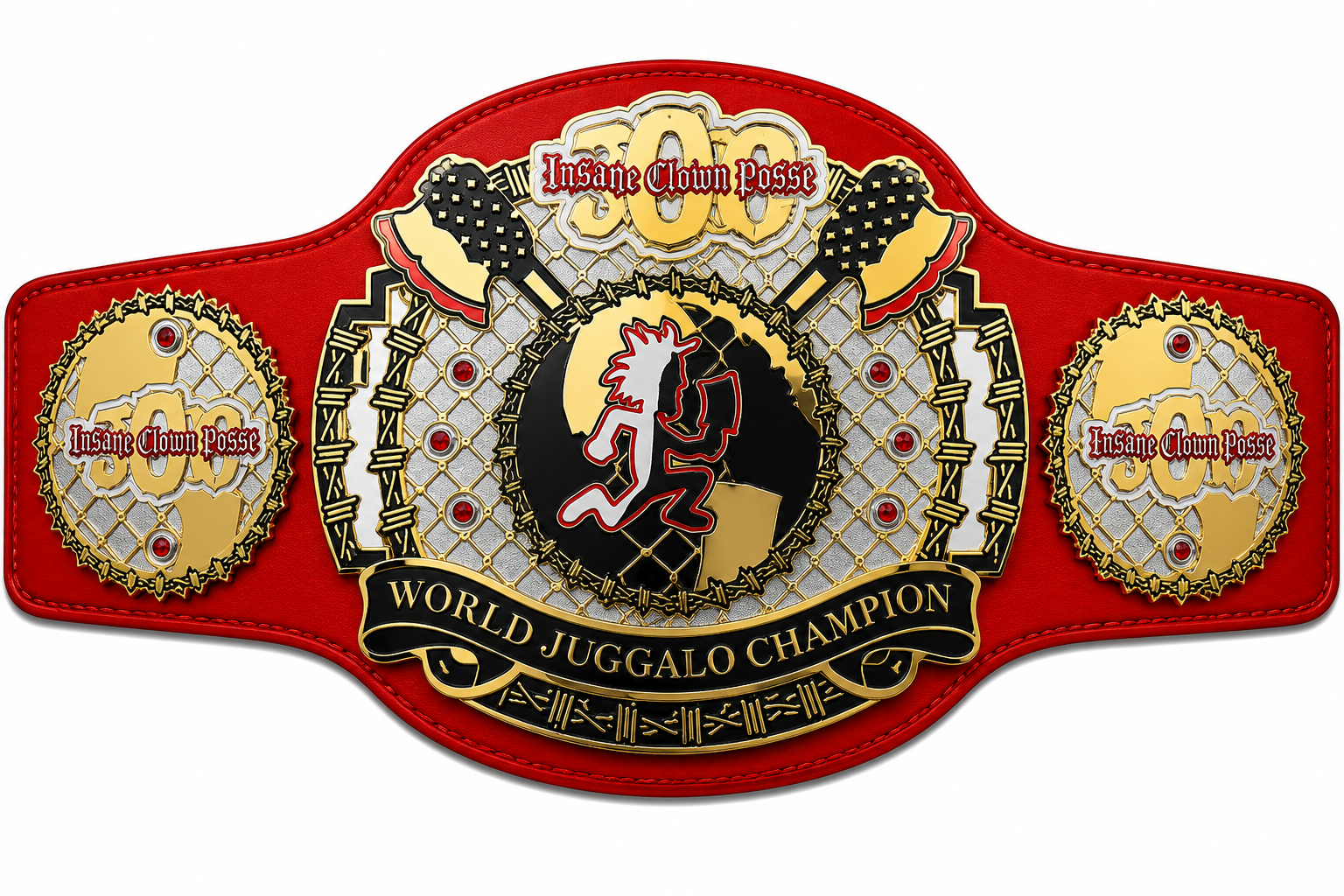 JCW World Juggalo Heavyweight Wrestling Championship Title Belt 2mm brass