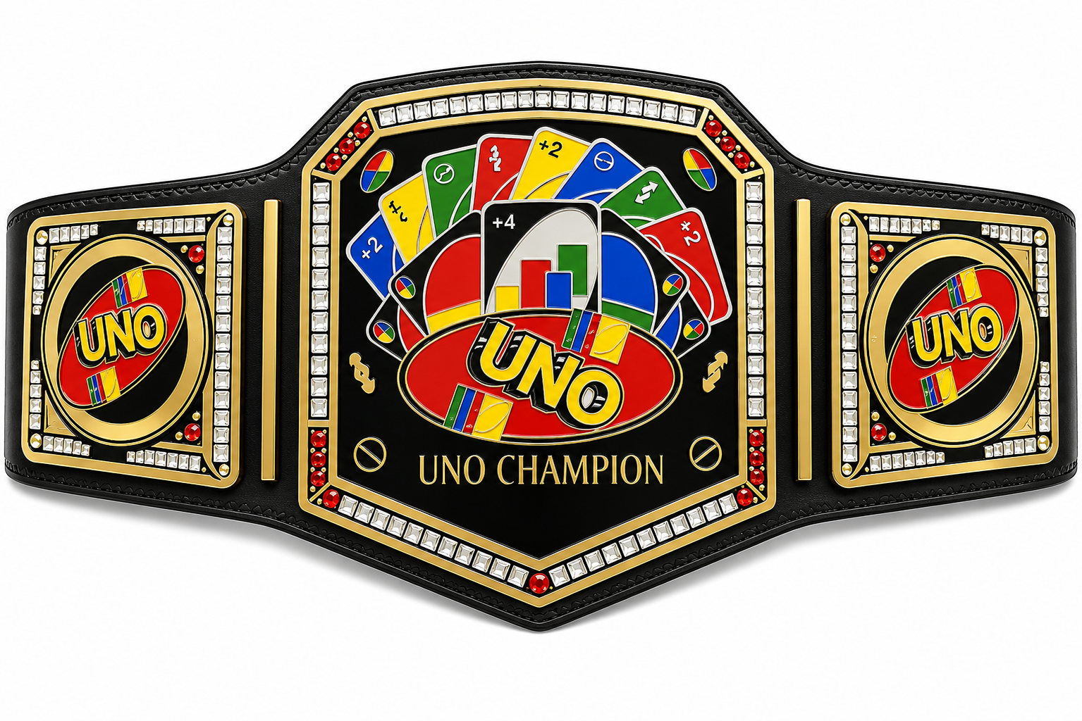 UNO World Heavy weight Wrestling Championship Belt Replica Title
