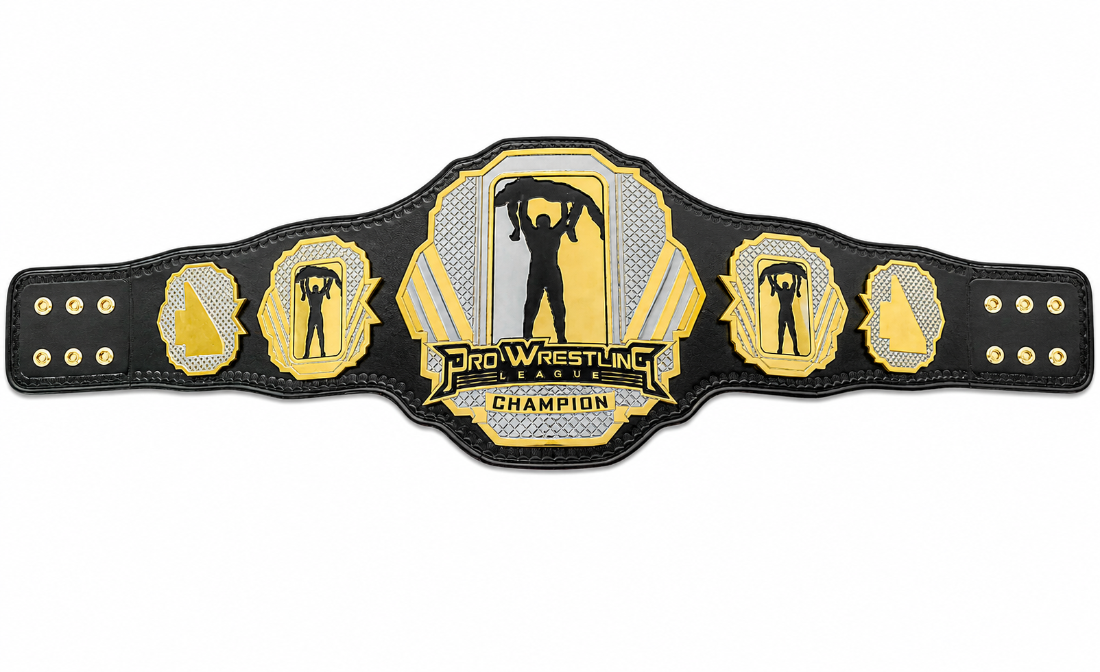 Pro Wrestling Championship Belt Adult Size Genuine Leather