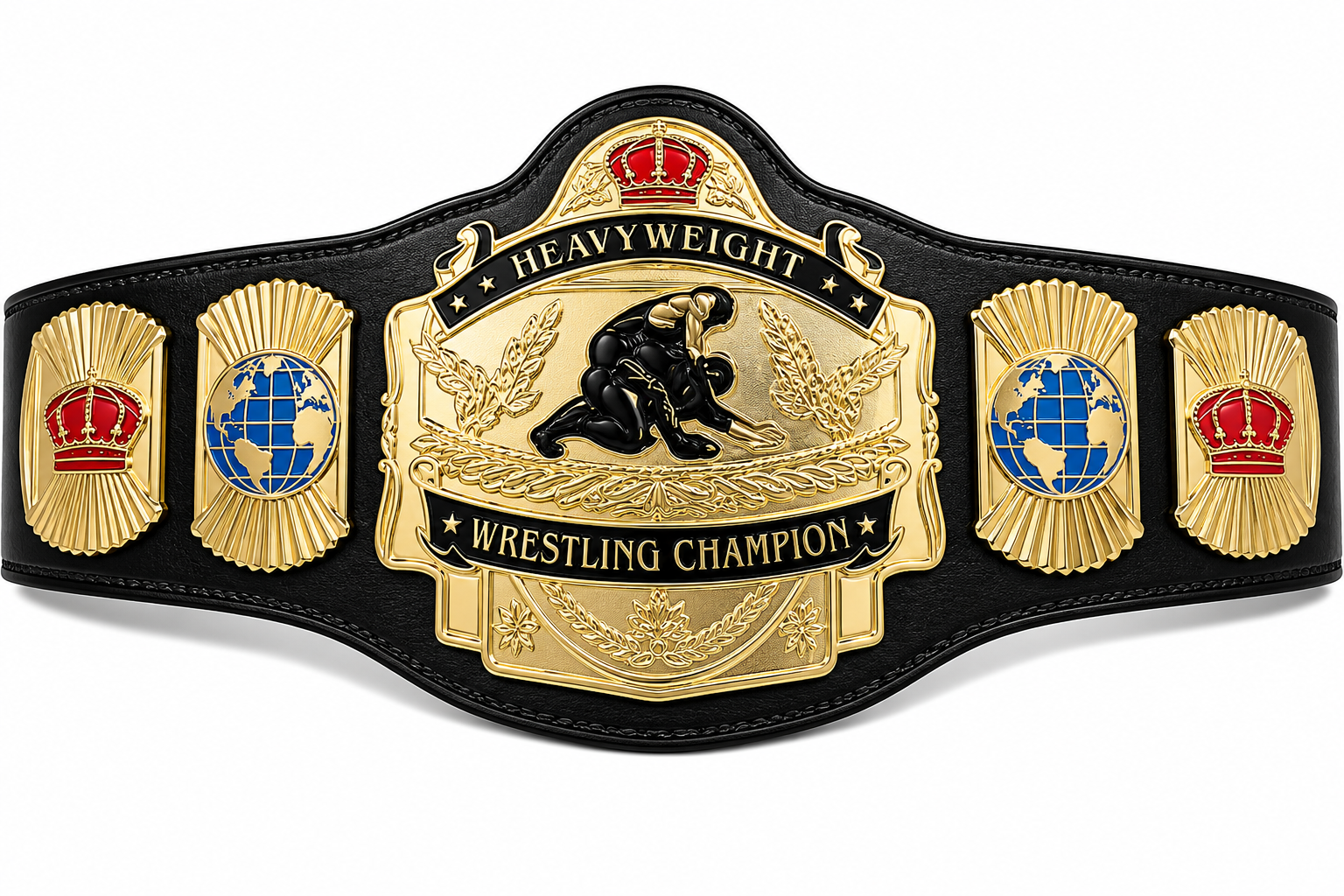 Customized World Heavyweight Wrestling Championship Replica Title Belt