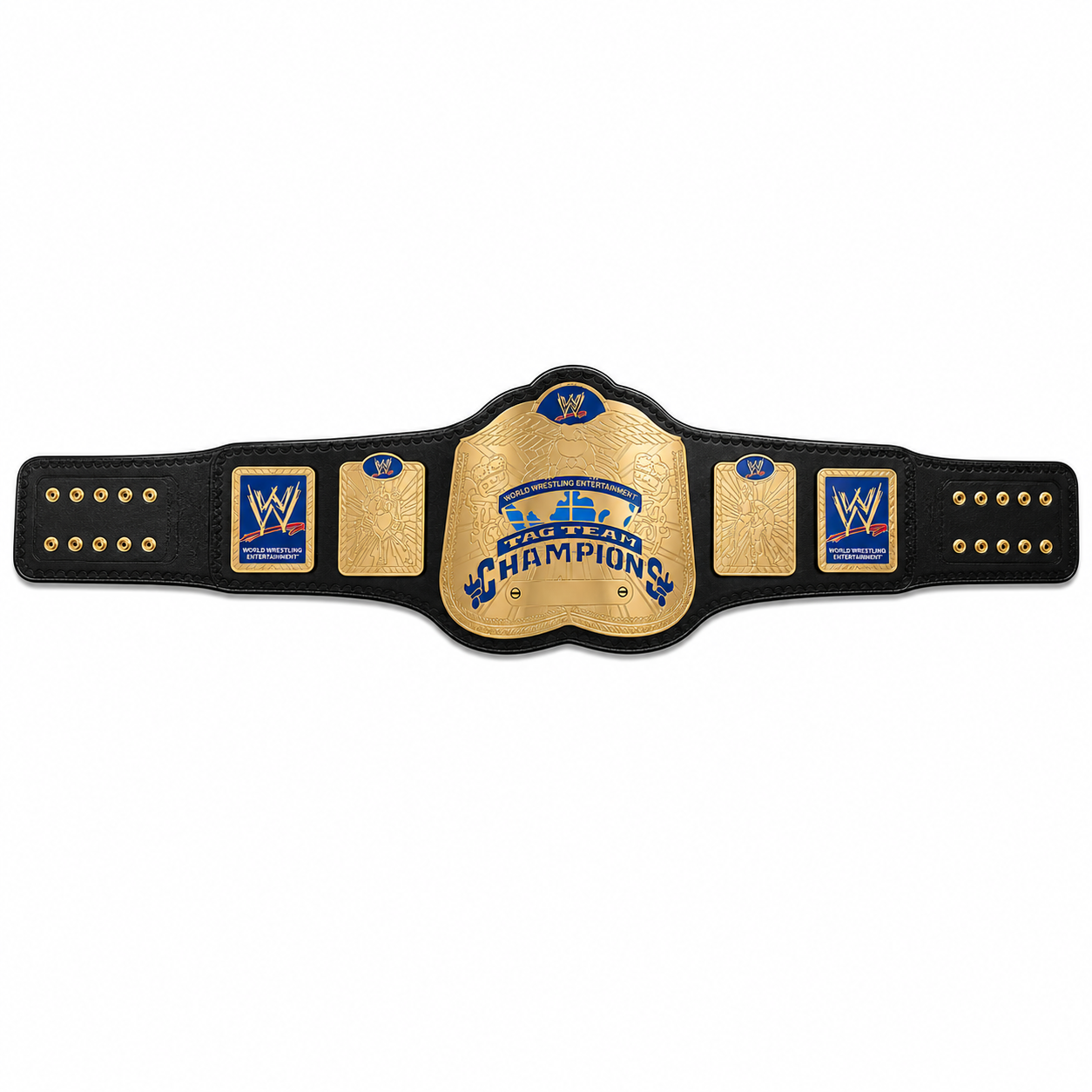 New World Tag Team Wrestling Championship Replica Title Belt Zinc Adult Size 2MM