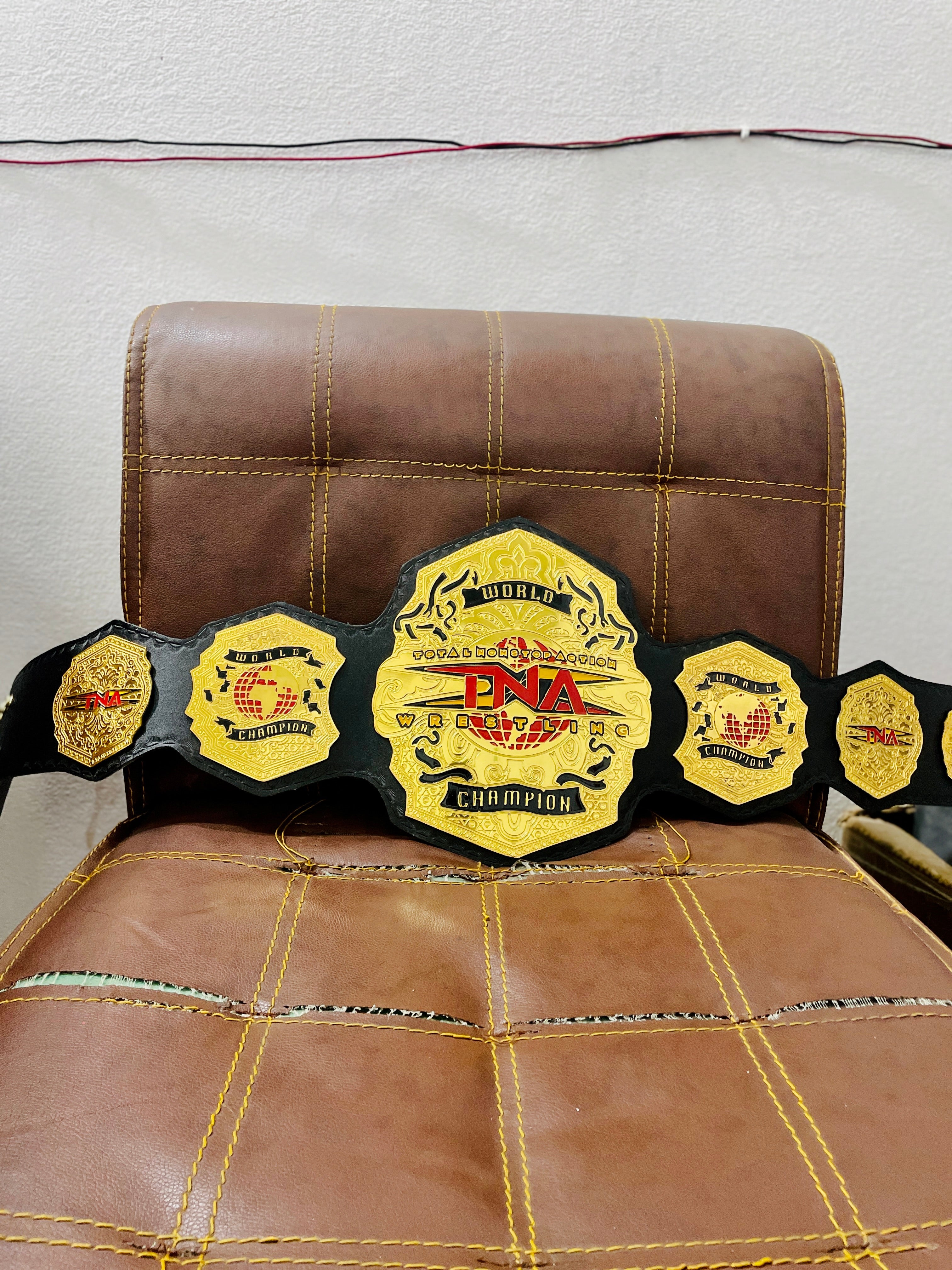 New tna world Championship Belt  Authentic Replica