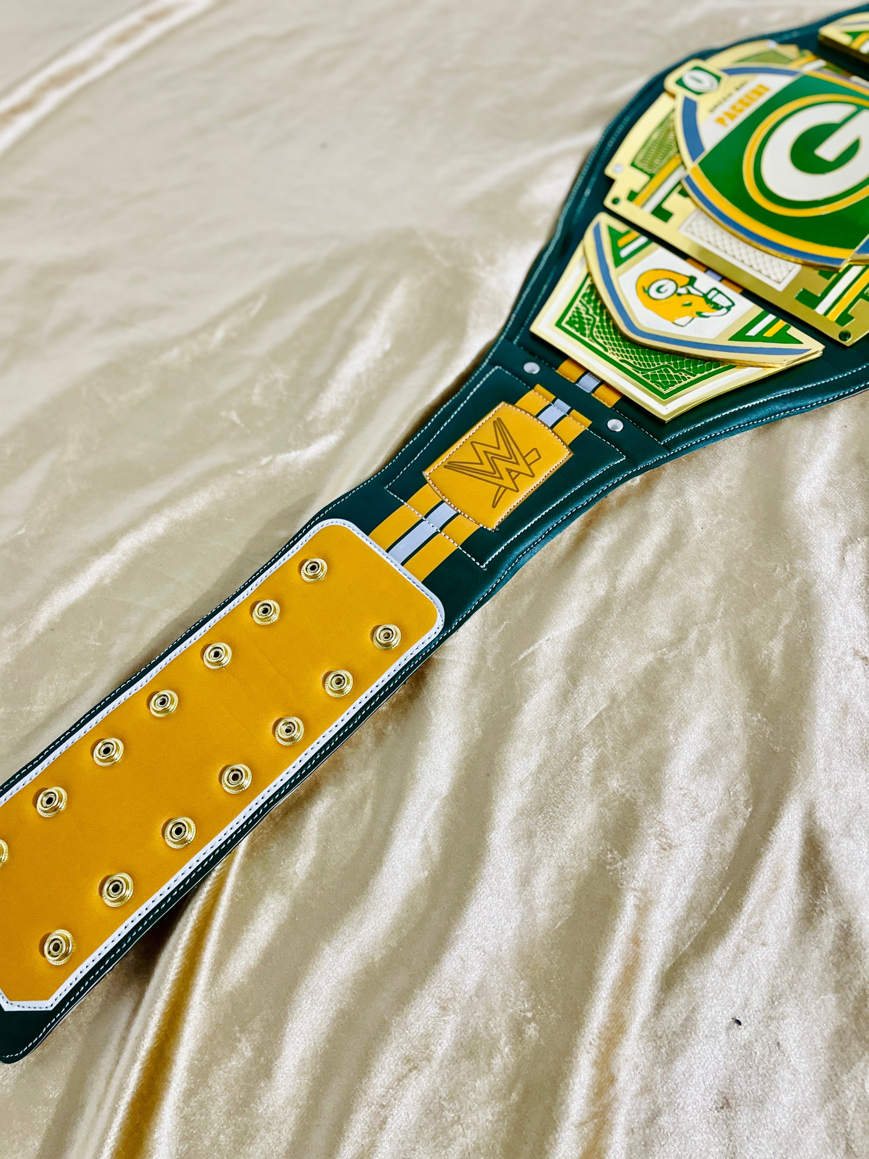 Green Bay Packers Legacy Replica Wrestling Title Belt
