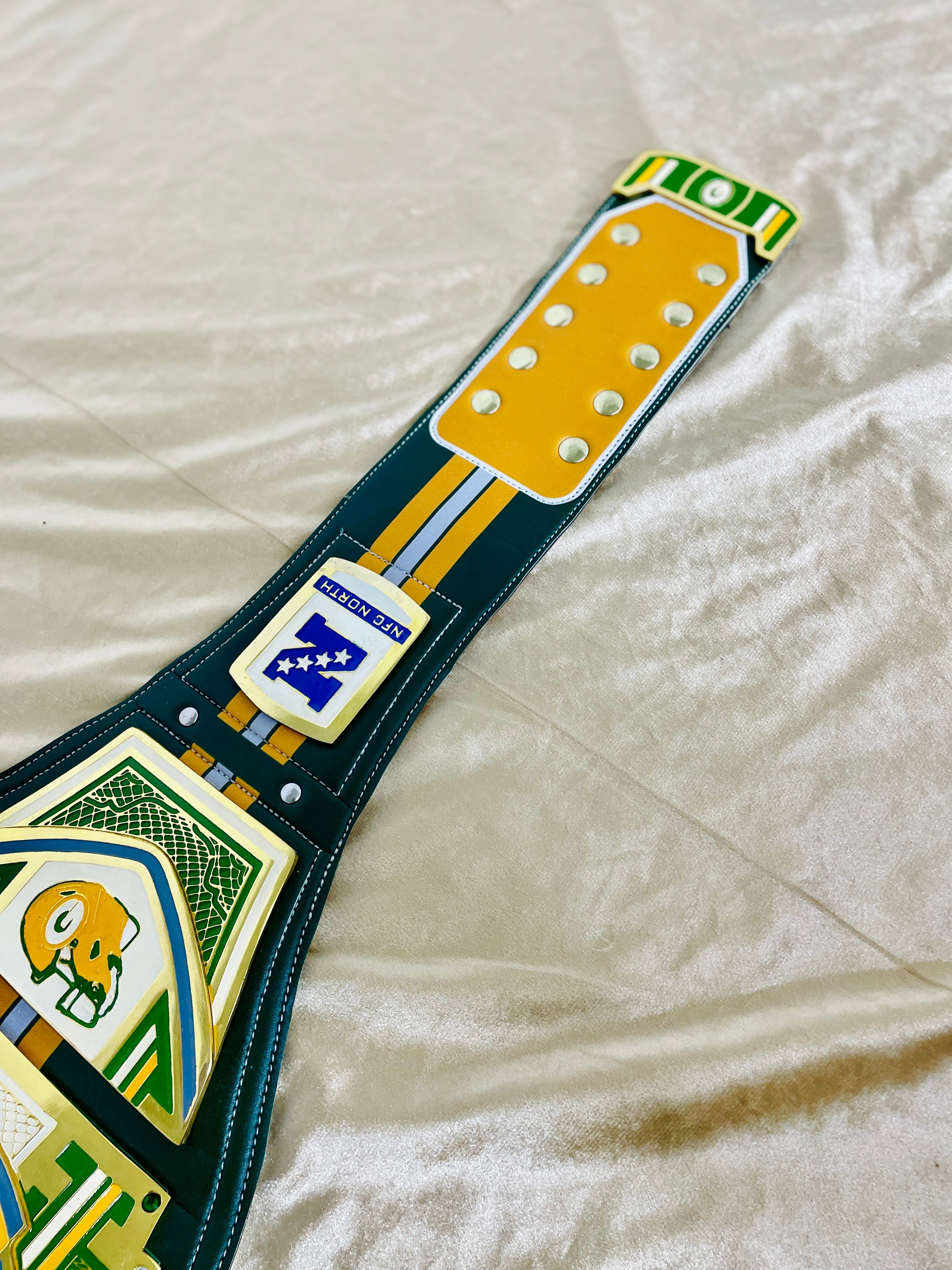 Green Bay Packers Legacy Replica Wrestling Title Belt