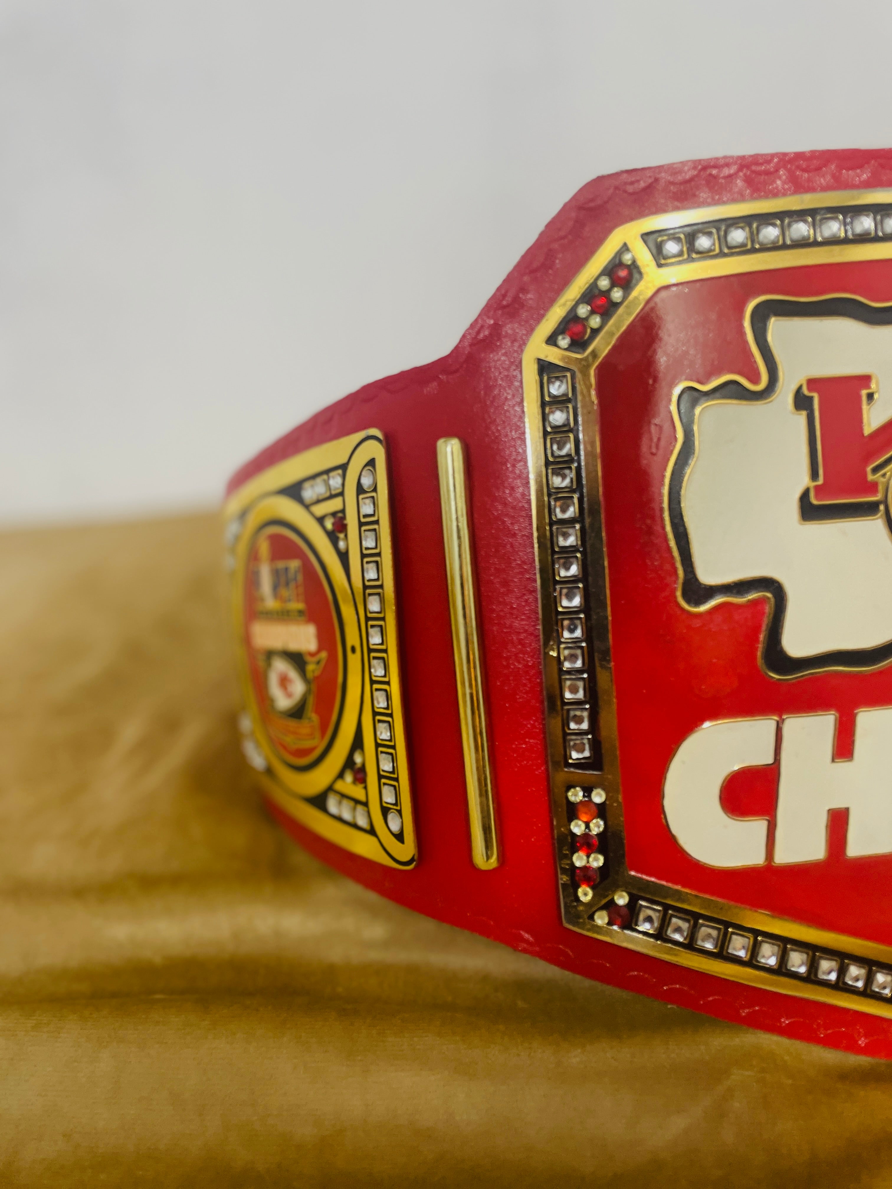 kansas city chiefs championship belt Legacy Replica Wrestling Title Belt