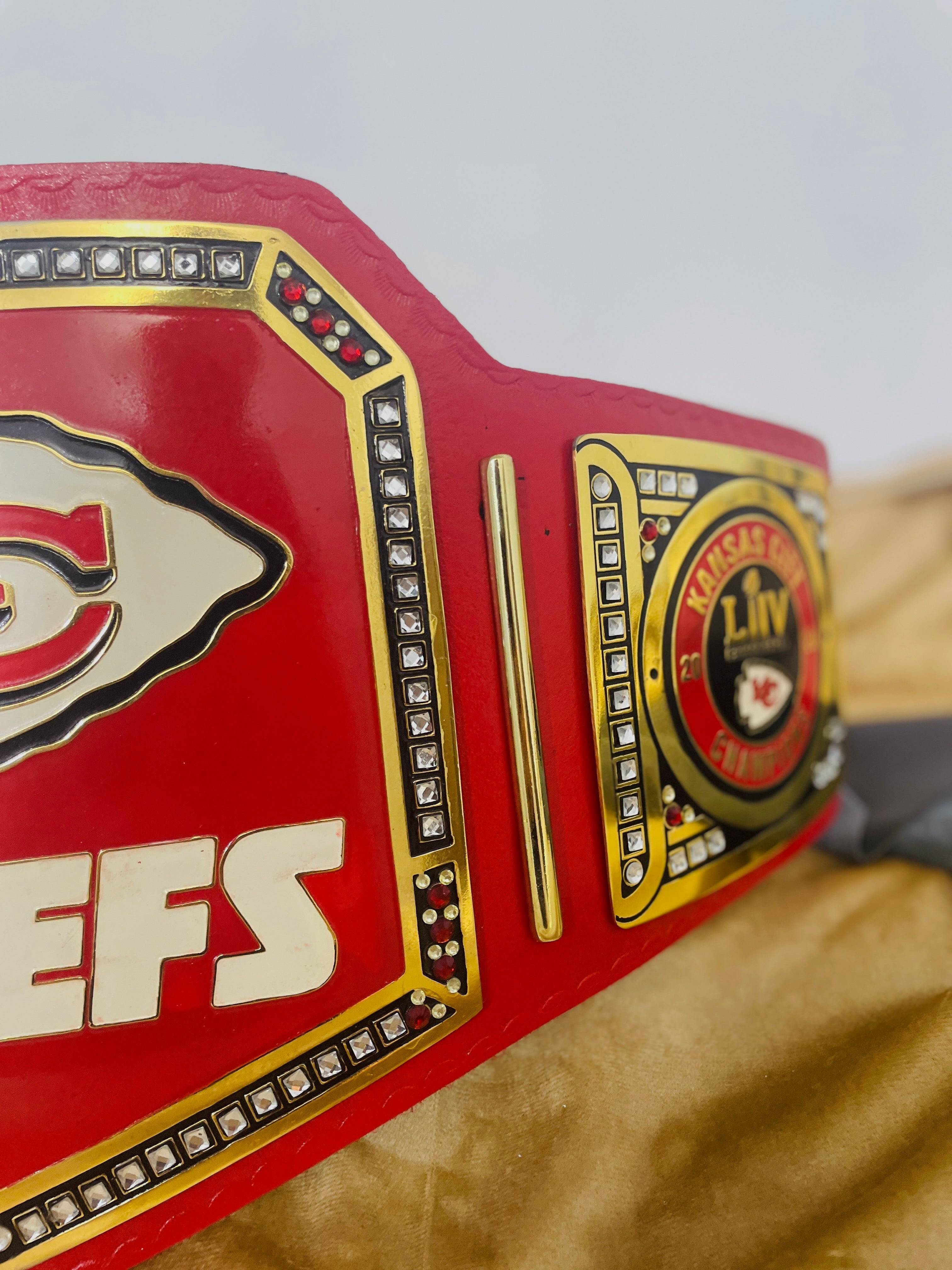 kansas city chiefs championship belt Legacy Replica Wrestling Title Belt