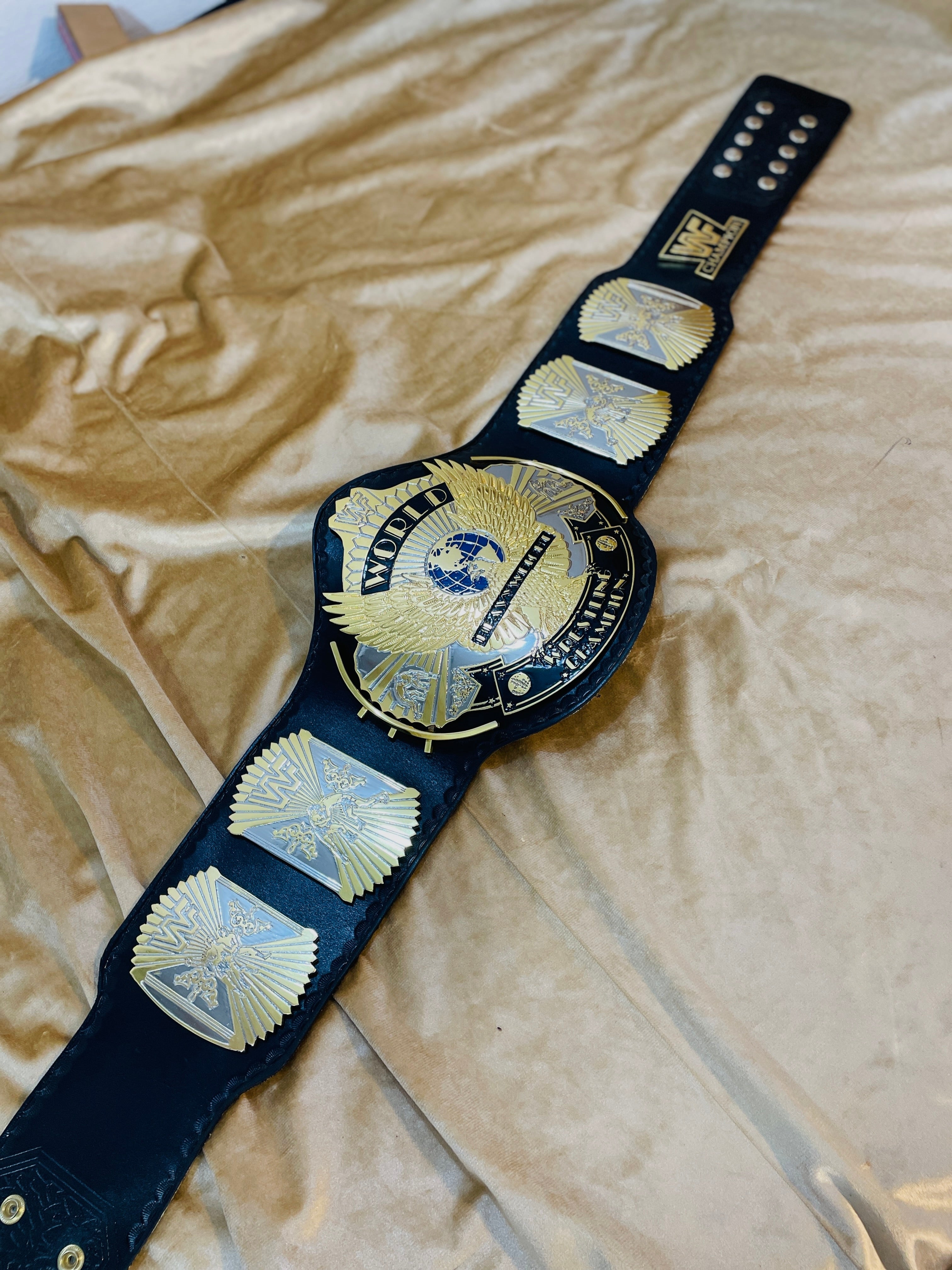 wwf winged eagle belt Heavyweight Championship Replica title Belt
