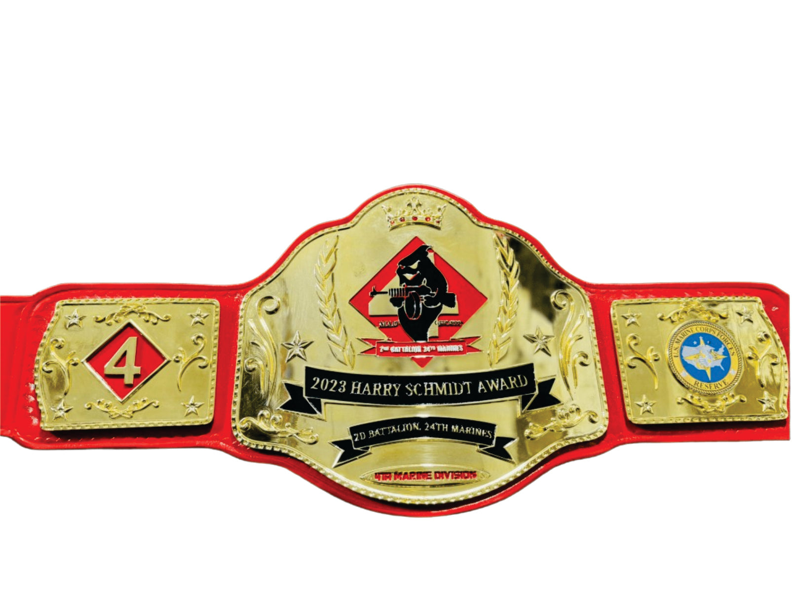 2023 Harry Schmidt Award Champions Championship Belt