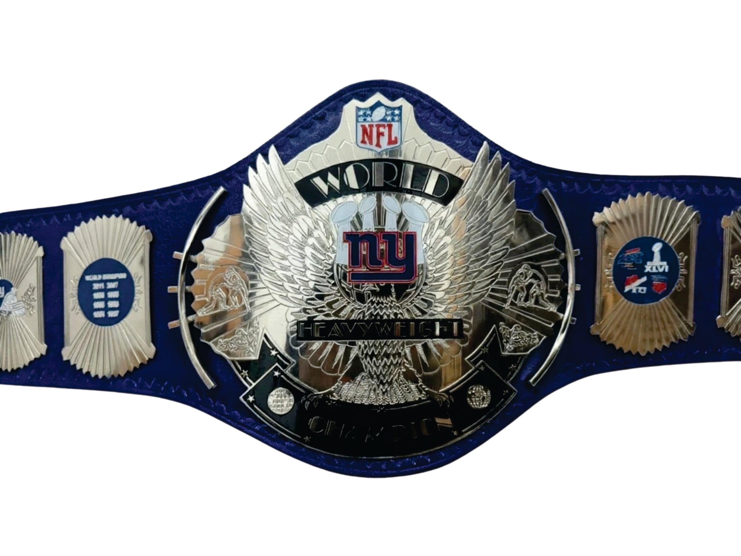 NFL World New York NY Heavyweight Legacy Title Championship Belt