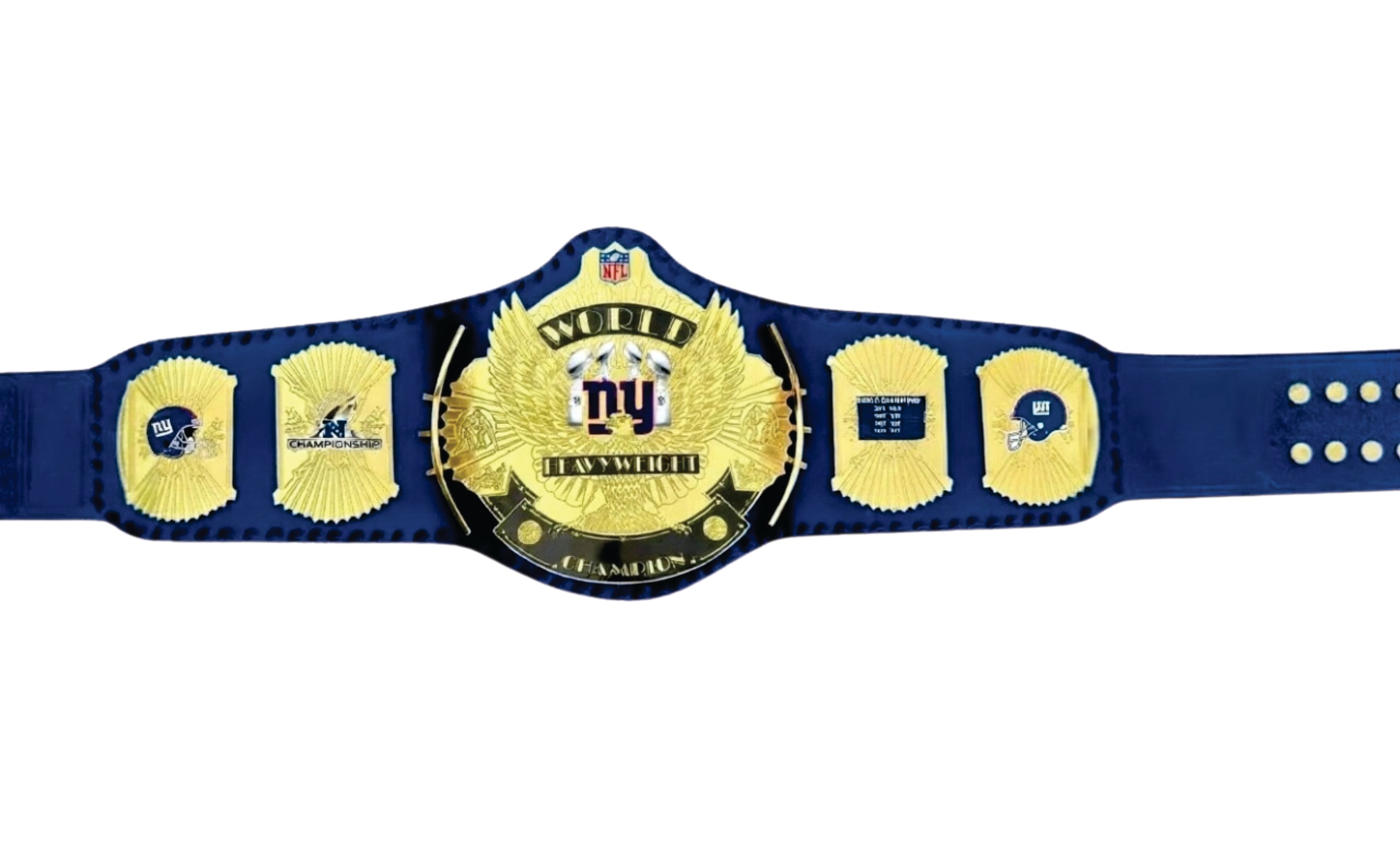 NFL World New York NY Heavyweight Wrestling Championship Belt