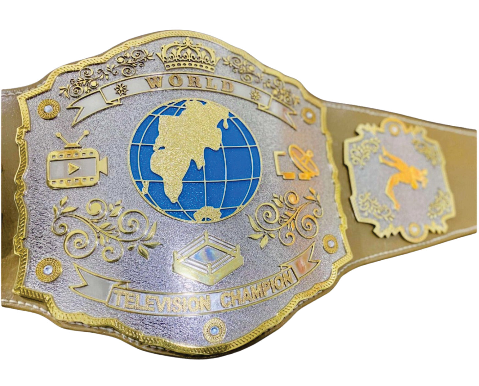 Custom World Television Championship Belt