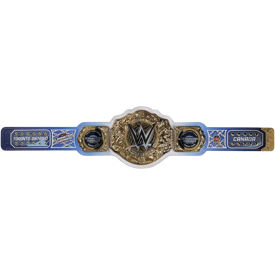 John Cena WWE Autographed 2025 Elimination Chamber Replica Title Belt - Limited Edition #25/25