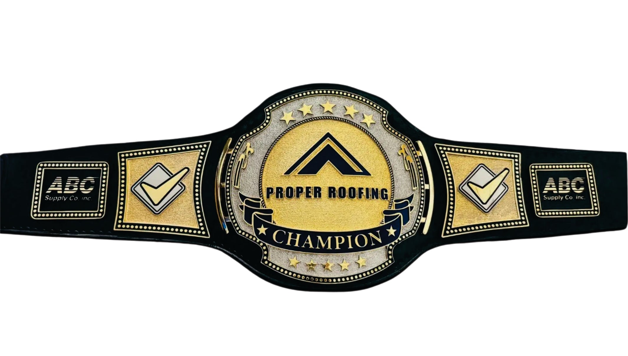 Proper Roofing Champion Championship Belt