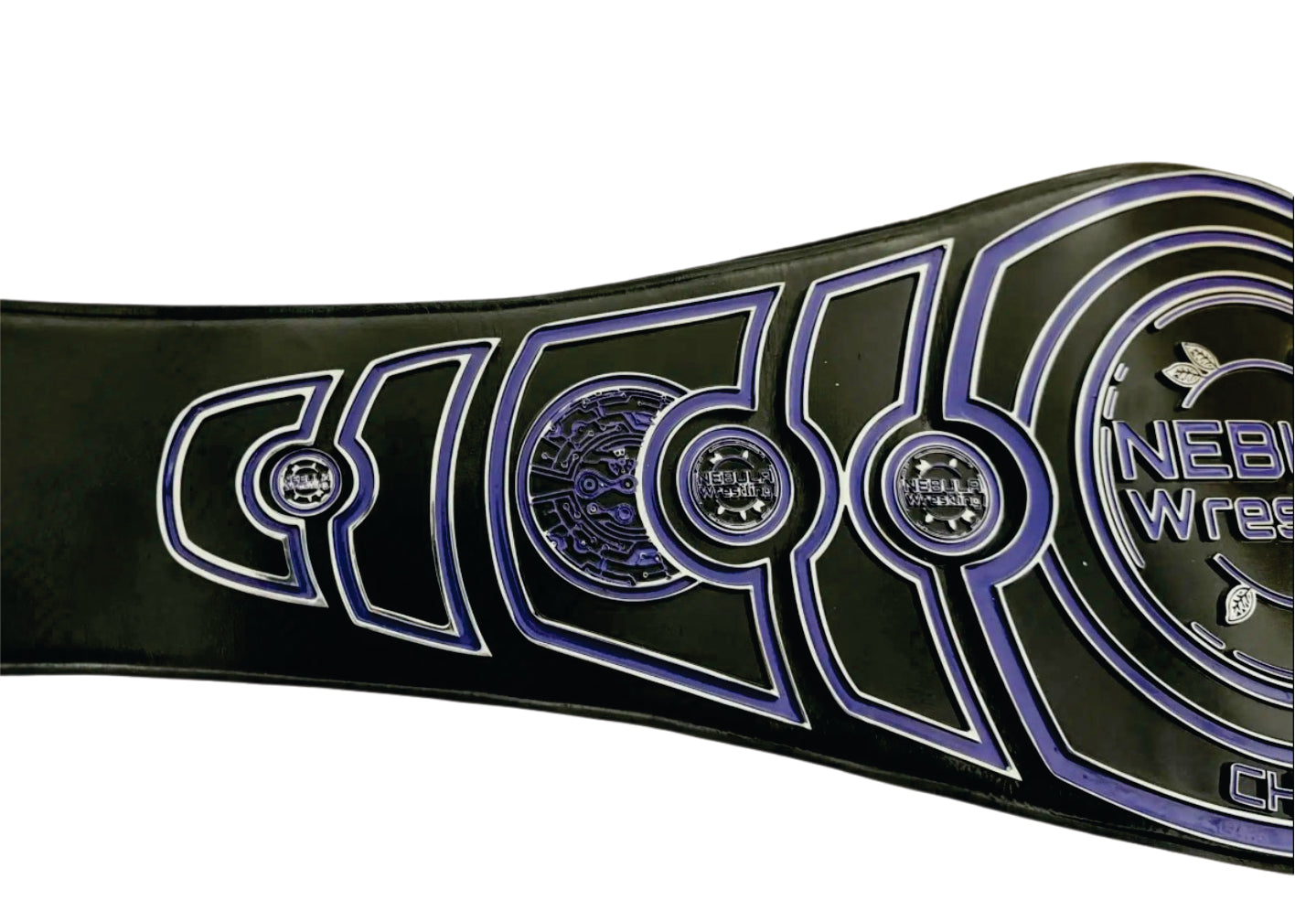 Nebula Wrestling Custom Cyberpunk  Championship Belt