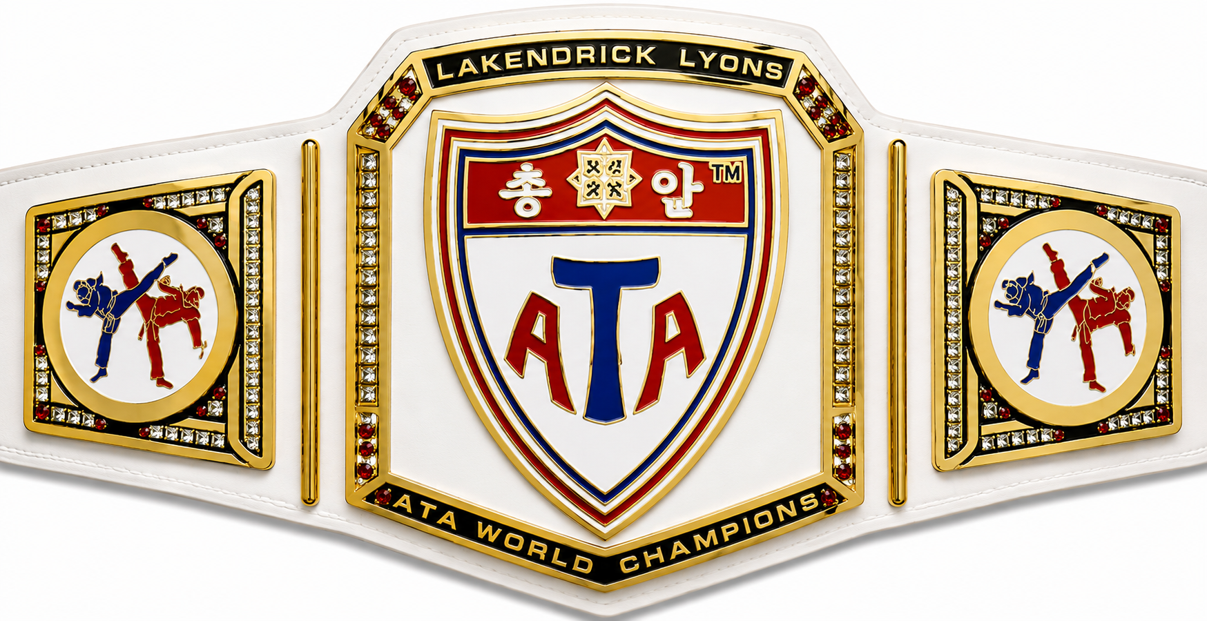 Martial Arts Taekwondo Championship Trophy Belt Personalized Karate Champions