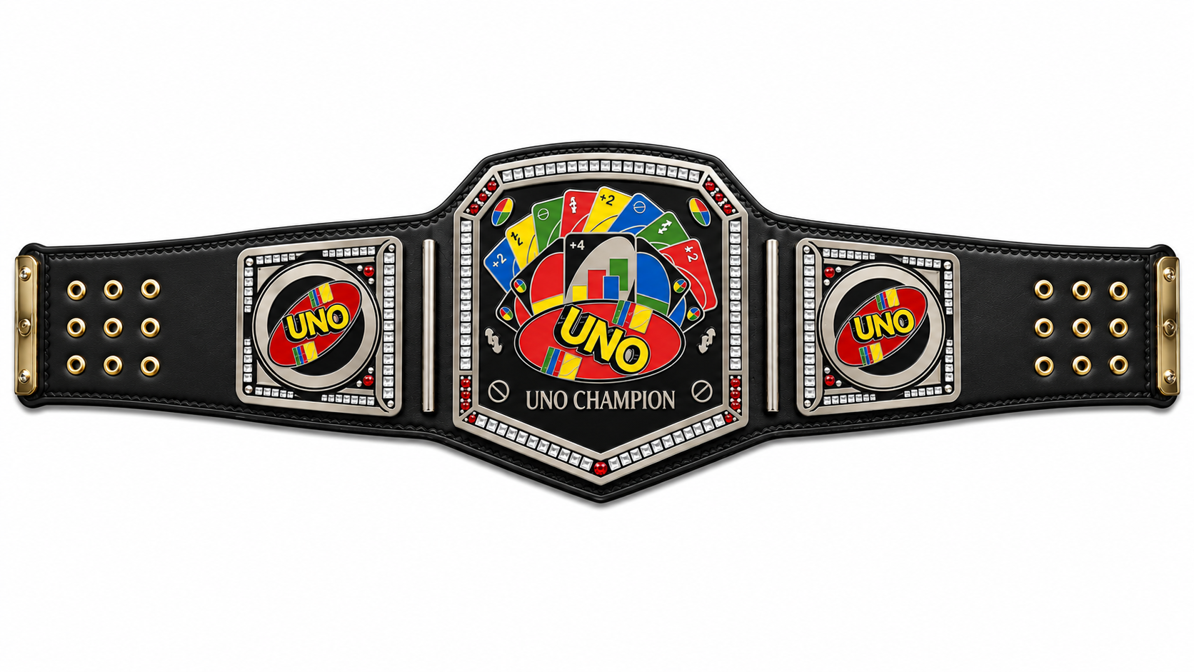 UNO World Heavy weight Wrestling Championship Belt Replica Title