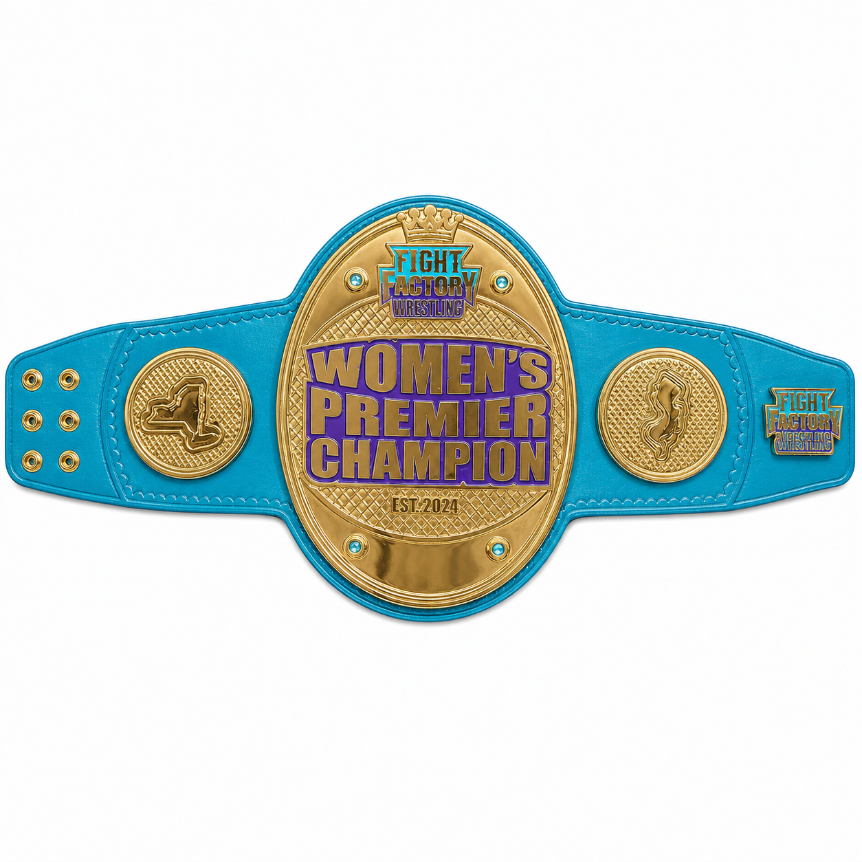 New Customise FIGHT FACTORY WOMENS PREMIER CHAMPION Belt