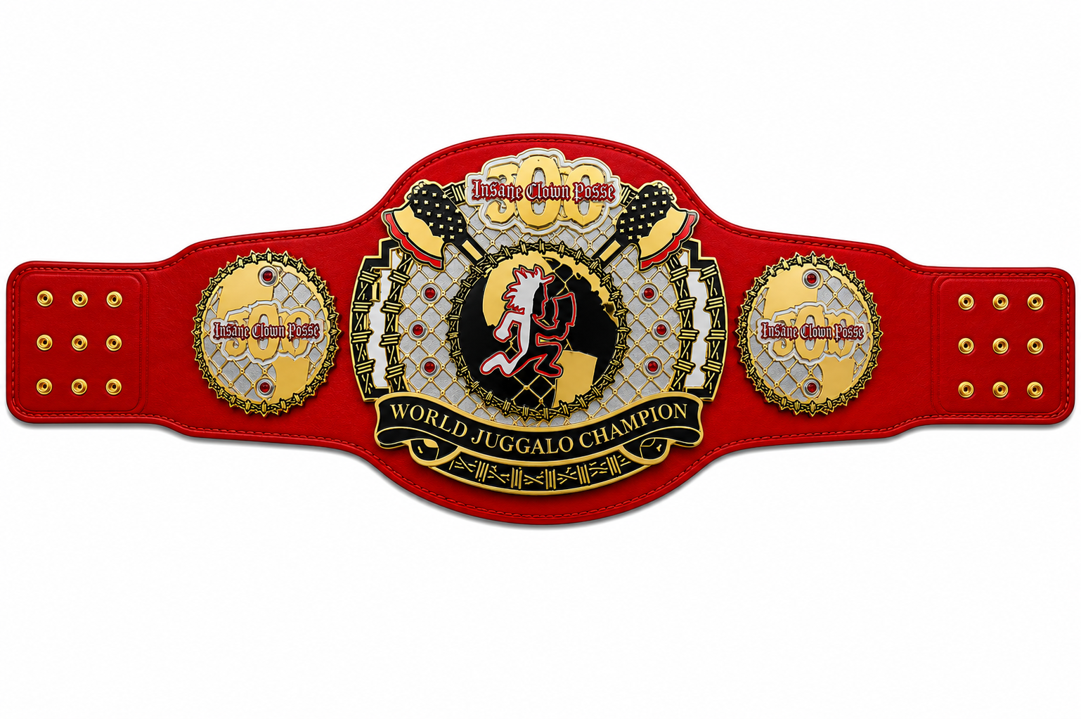 JCW World Juggalo Heavyweight Wrestling Championship Title Belt 2mm brass