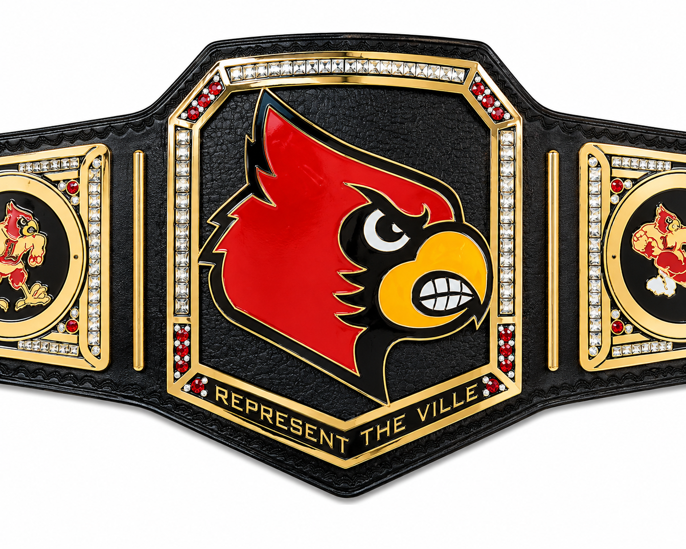 New Louisville Cardinals Legacy Championship Belt 4mm