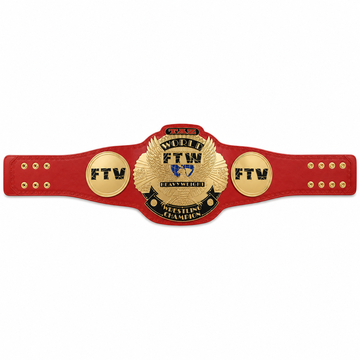 TAZ FTW World Heavyweight Wrestling Championship Replica Title Belt