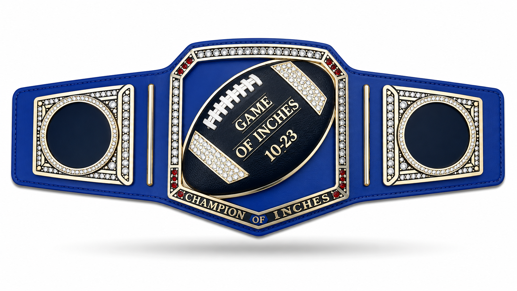 New Customise Game Of Inches Championship Belt Adult Size