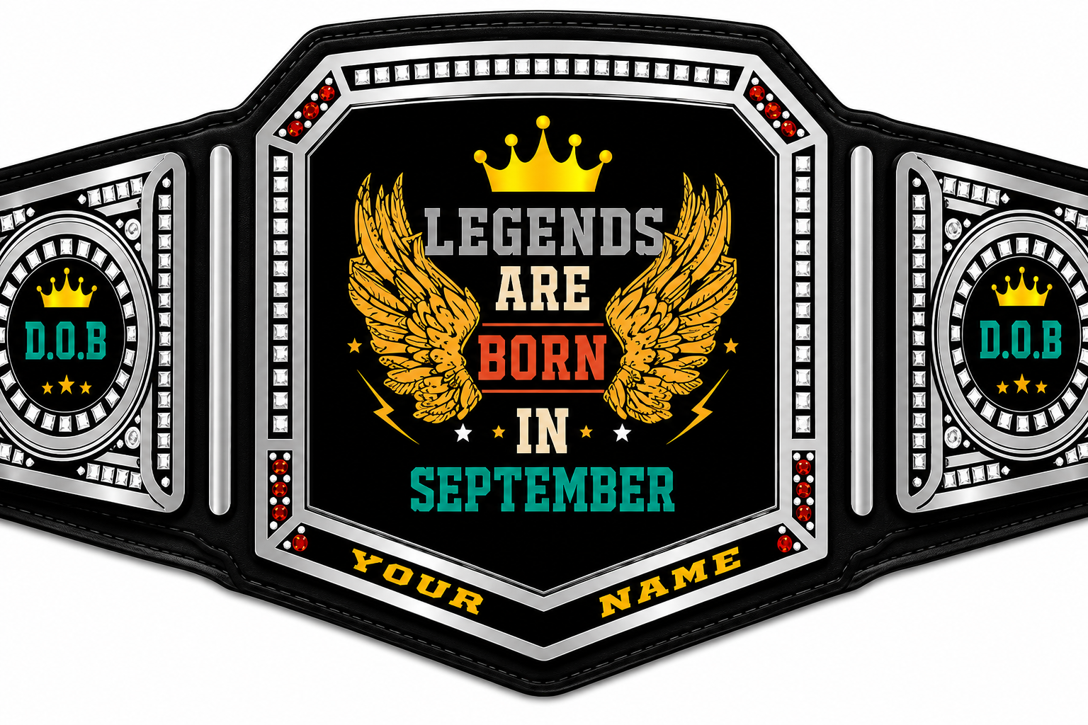 Legends Born In September Belt