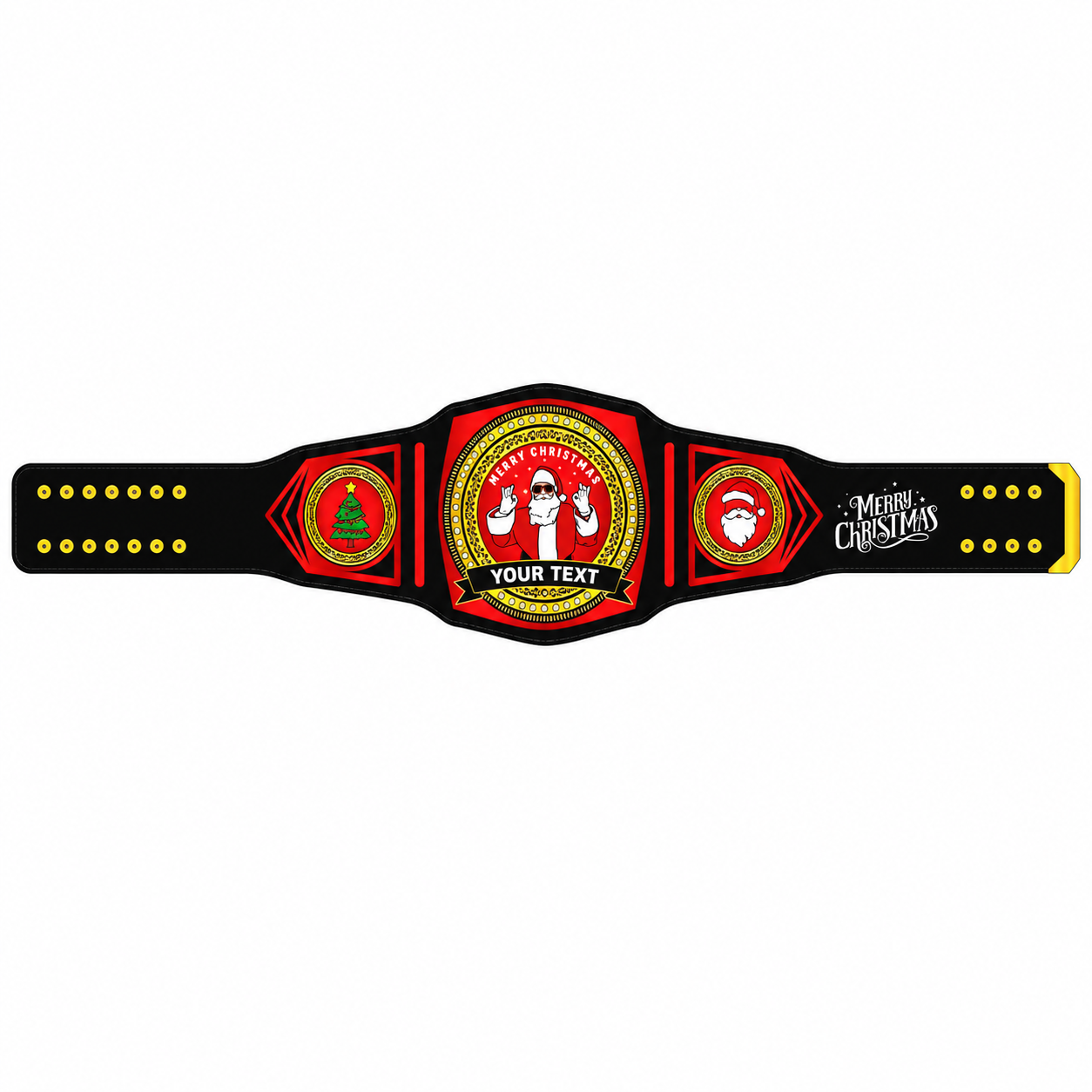 Leather Santa Belt Best Christmas Gift Champion Belt