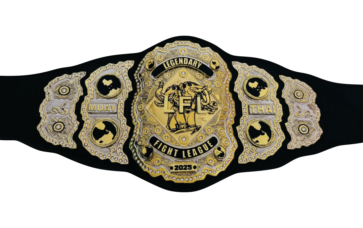 LFL Legendary Fight League 2025 Muay Thai Championship Belts