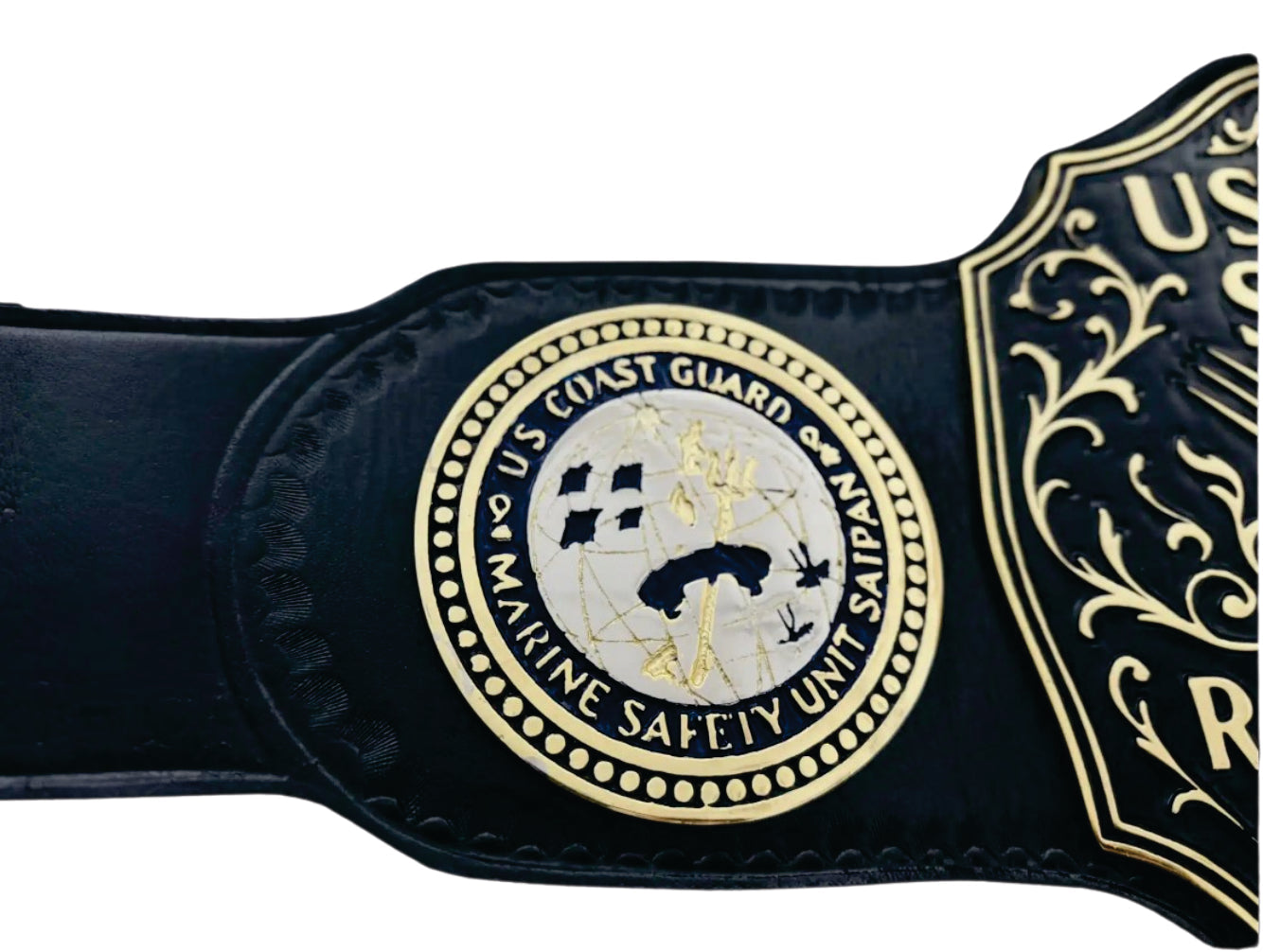 USCG MSU Saipan 2025 Rib Competition Champion Championship Belt