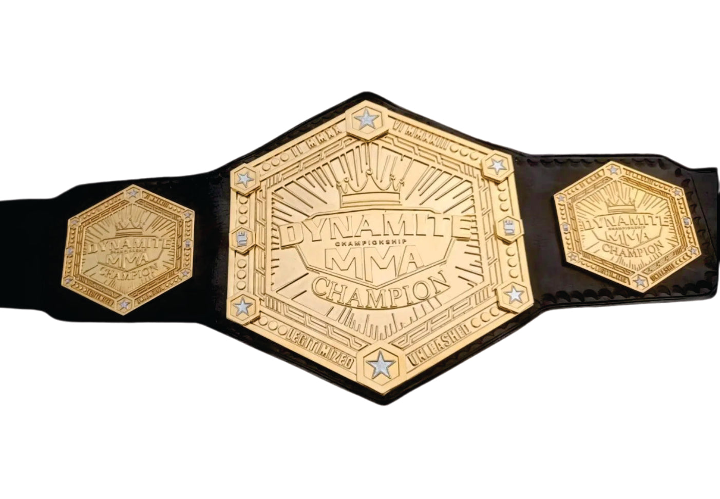 Dynamite MMA Legitimized Unleashed Champion Championship Belt