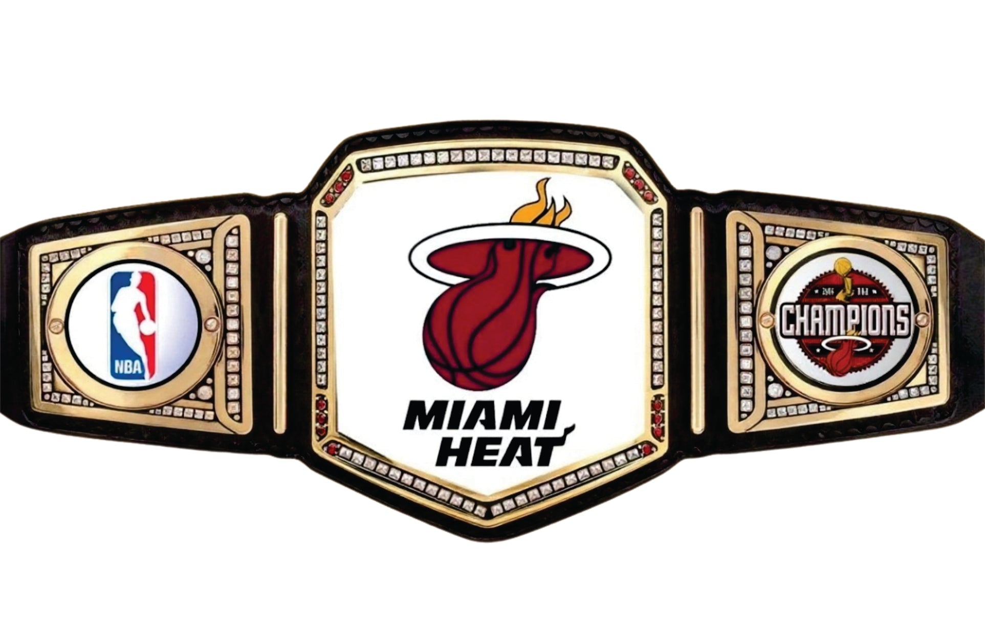 Miami Heat NBA Legacy Championship Title Belt