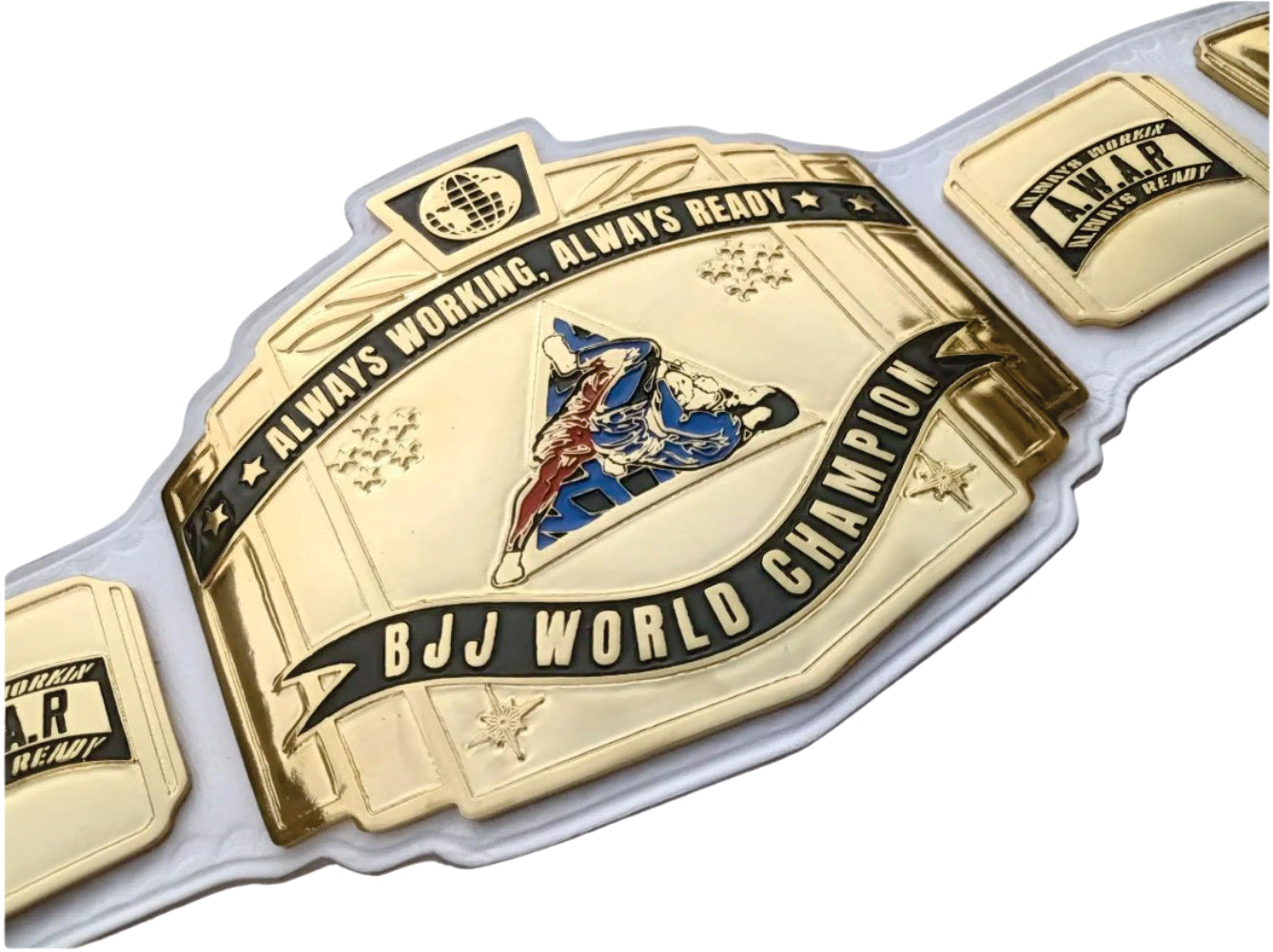 BJJ World Champion A.W.A.R Championship Belt