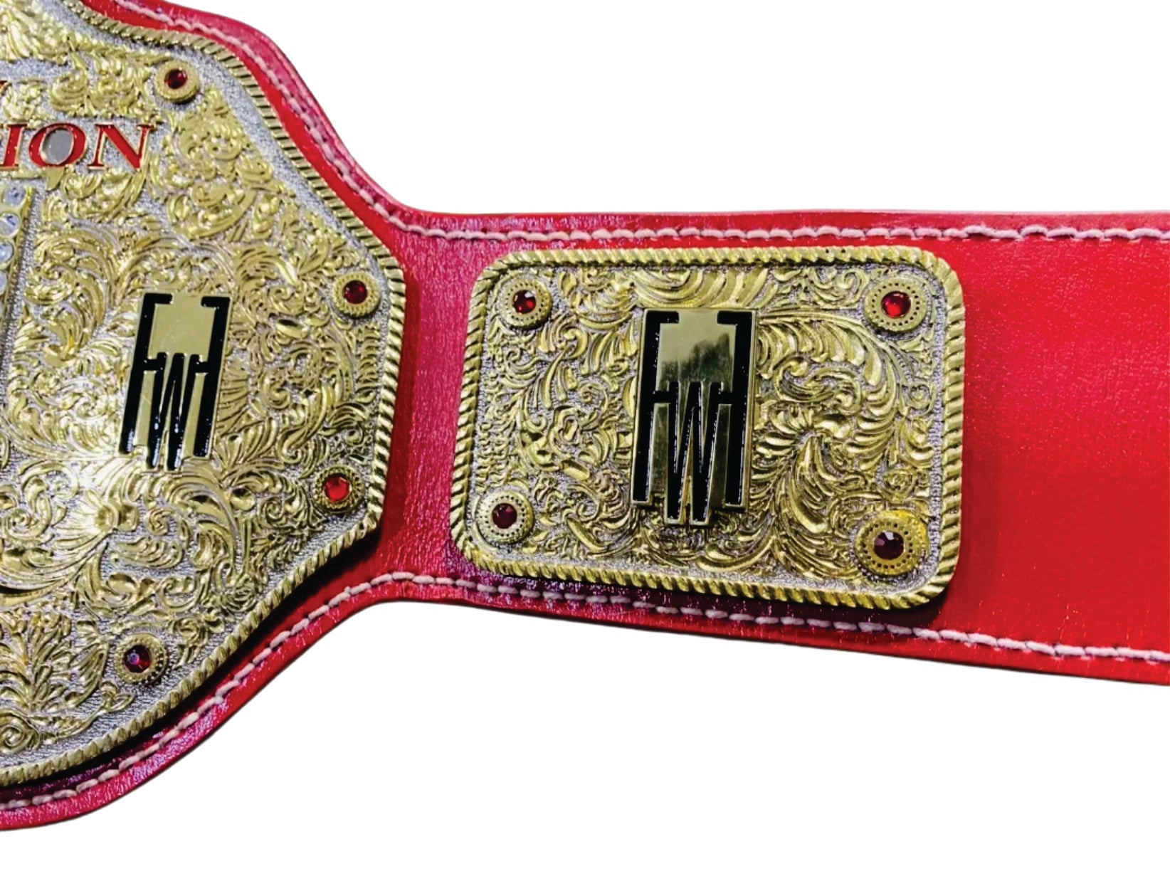 Custom FFW Pro Wrestling Championship Belt
